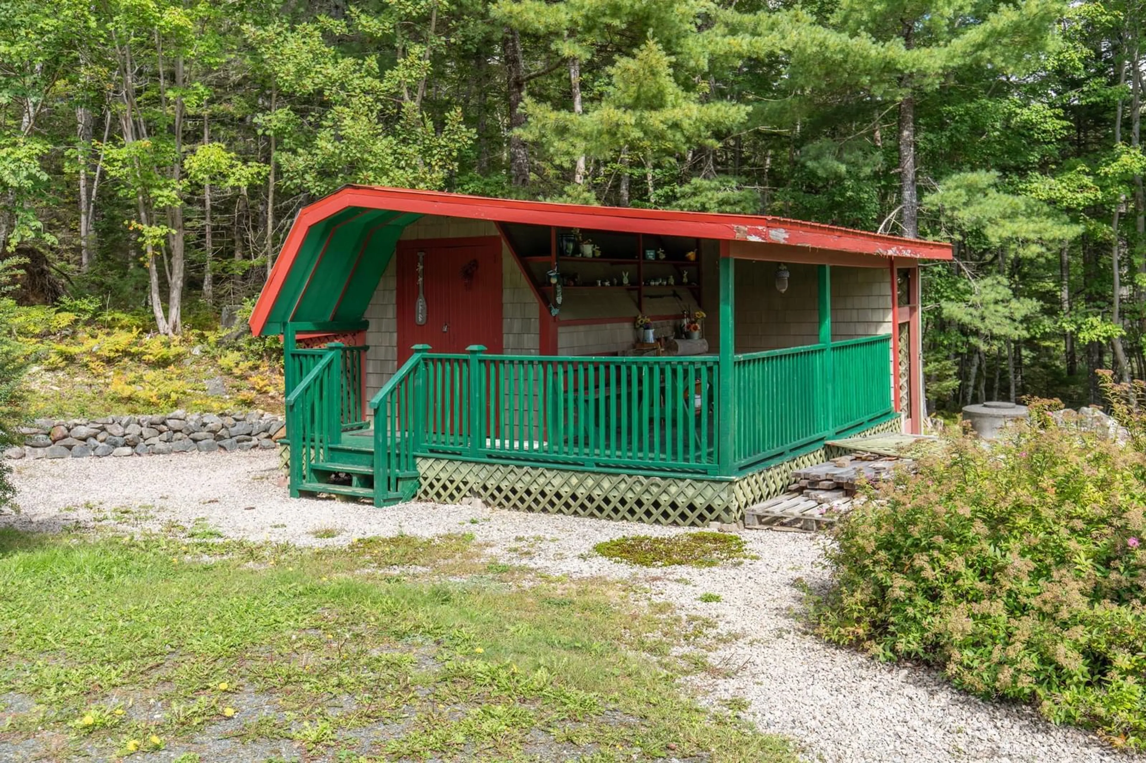 Patio, unknown for 100 Whispering Pine Dr, Canaan Nova Scotia B5A 5R3