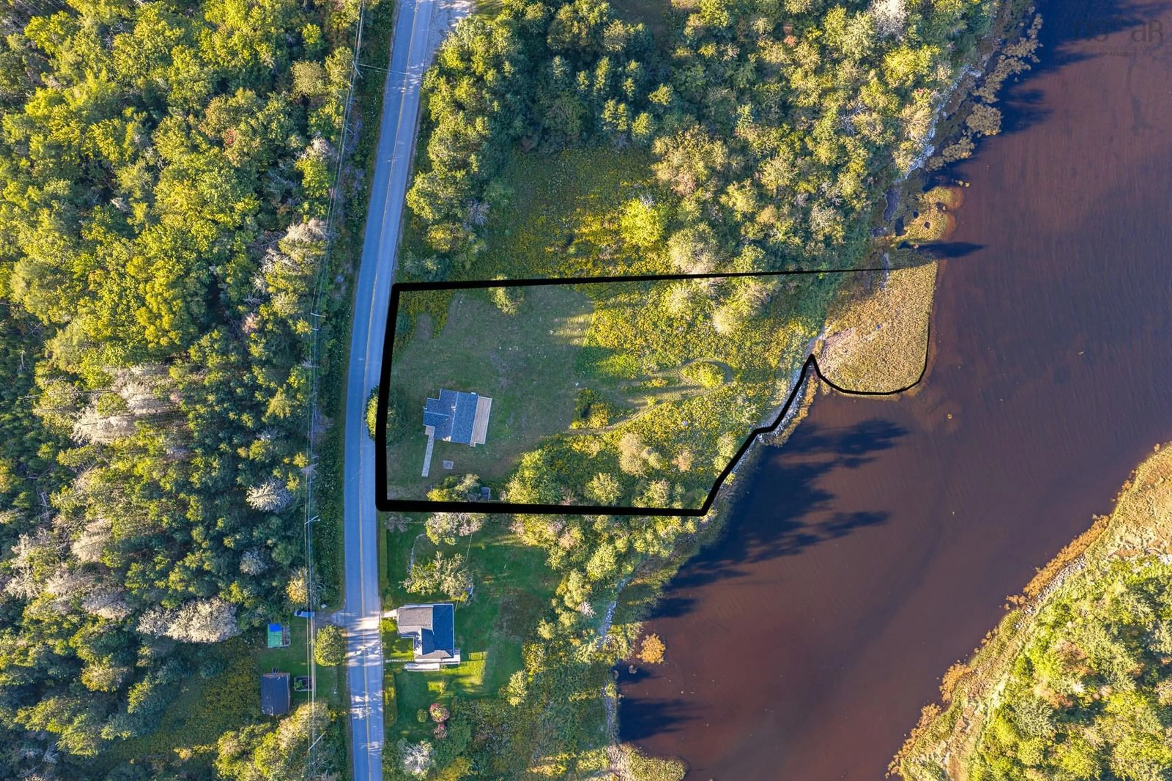 A pic from outside/outdoor area/front of a property/back of a property/a pic from drone, water/lake/river/ocean view for West Green Harbour Rd #635, West Green Harbour Nova Scotia B0T 1L0