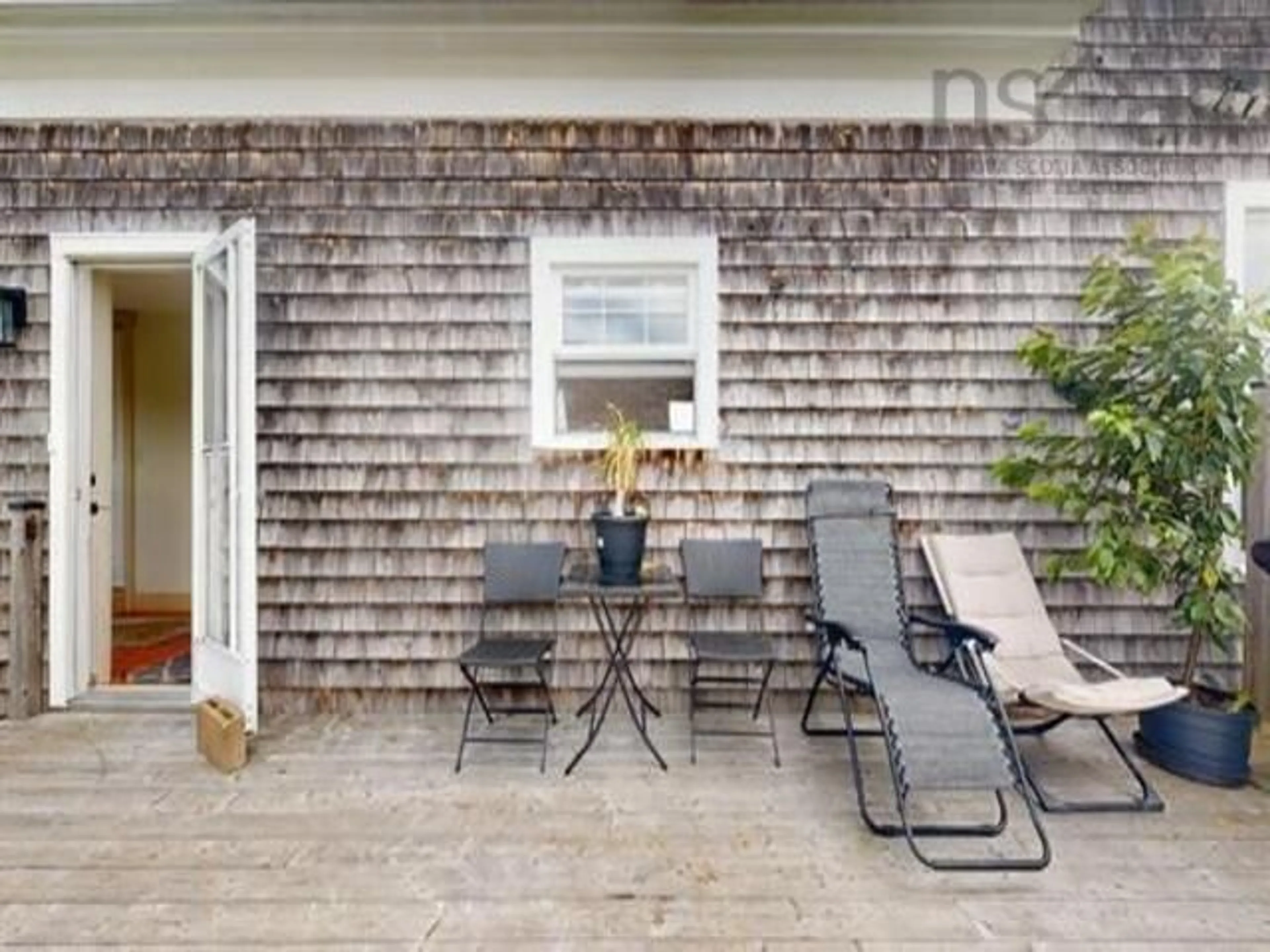 Patio, street for 1663 Highway 3, East Pubnico Nova Scotia B0W 2A0