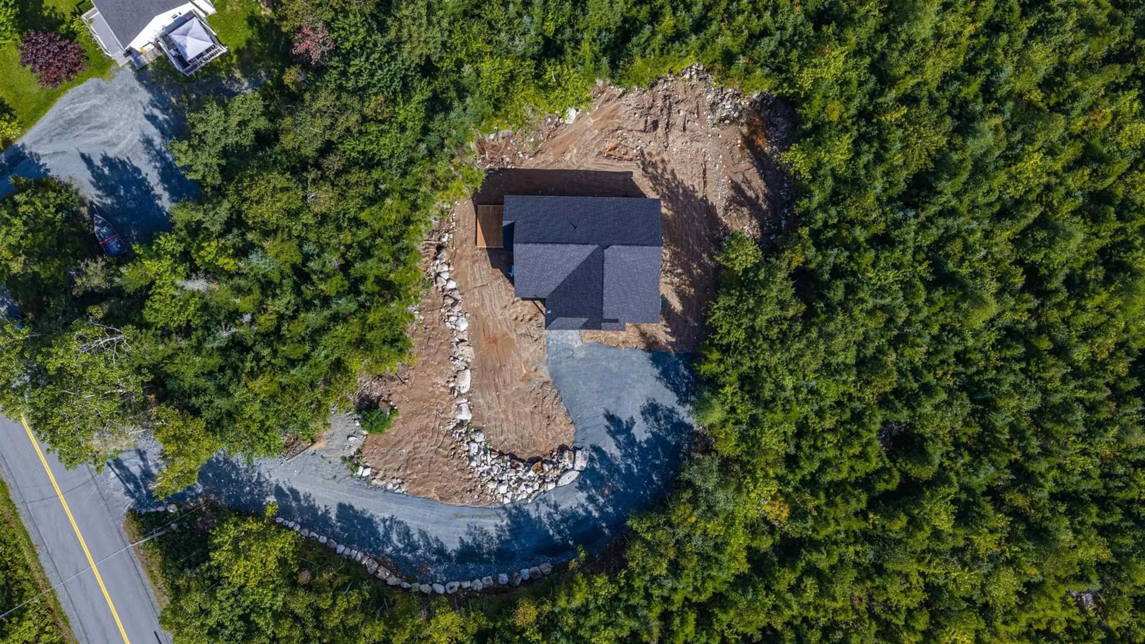 A pic from outside/outdoor area/front of a property/back of a property/a pic from drone, water/lake/river/ocean view for 81 West Jeddore Rd, West Jeddore Nova Scotia B0J 2L0
