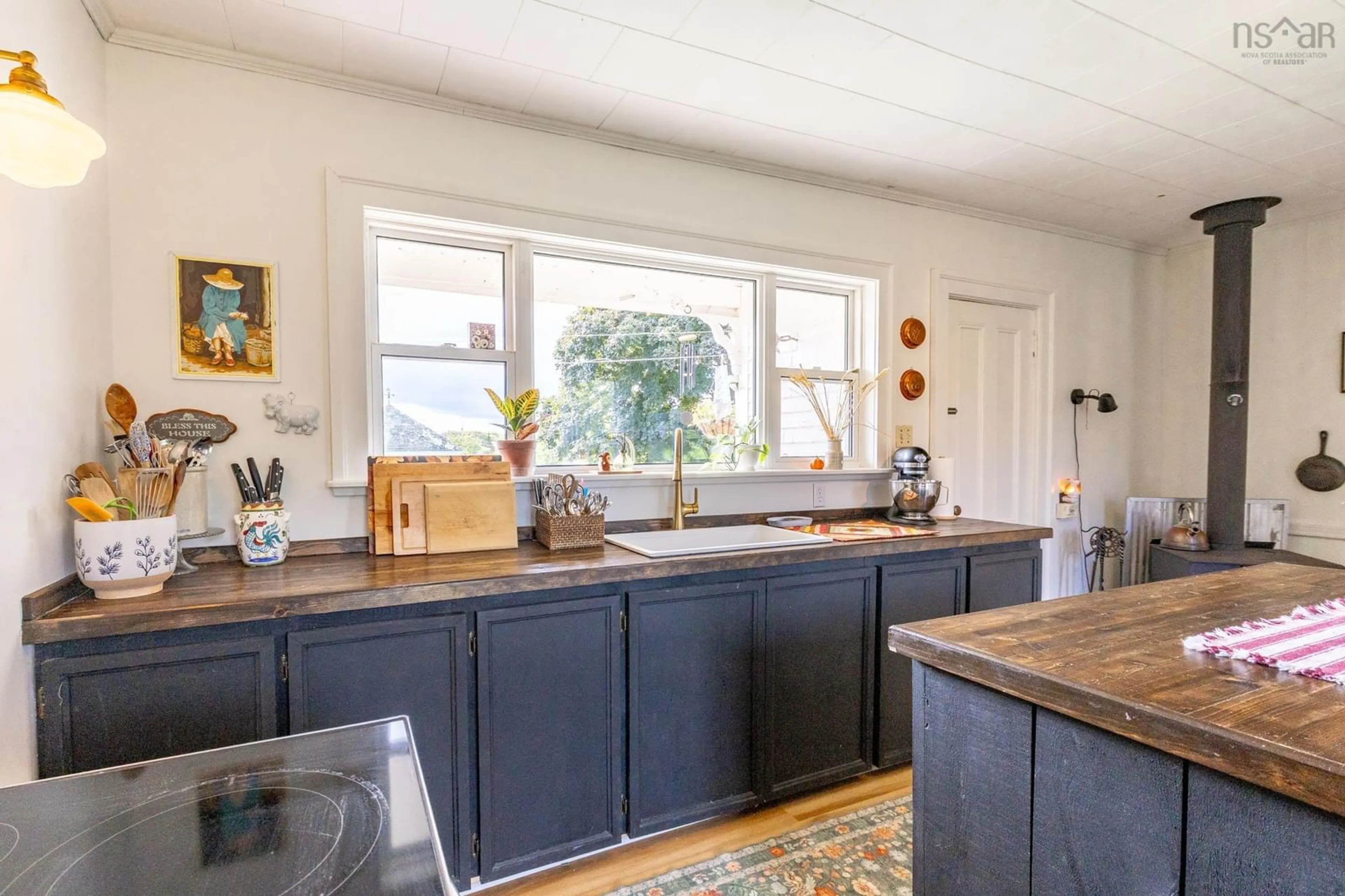 Open concept kitchen, unknown for 163 Belleville Rd, Belleville Nova Scotia B0W 3M0