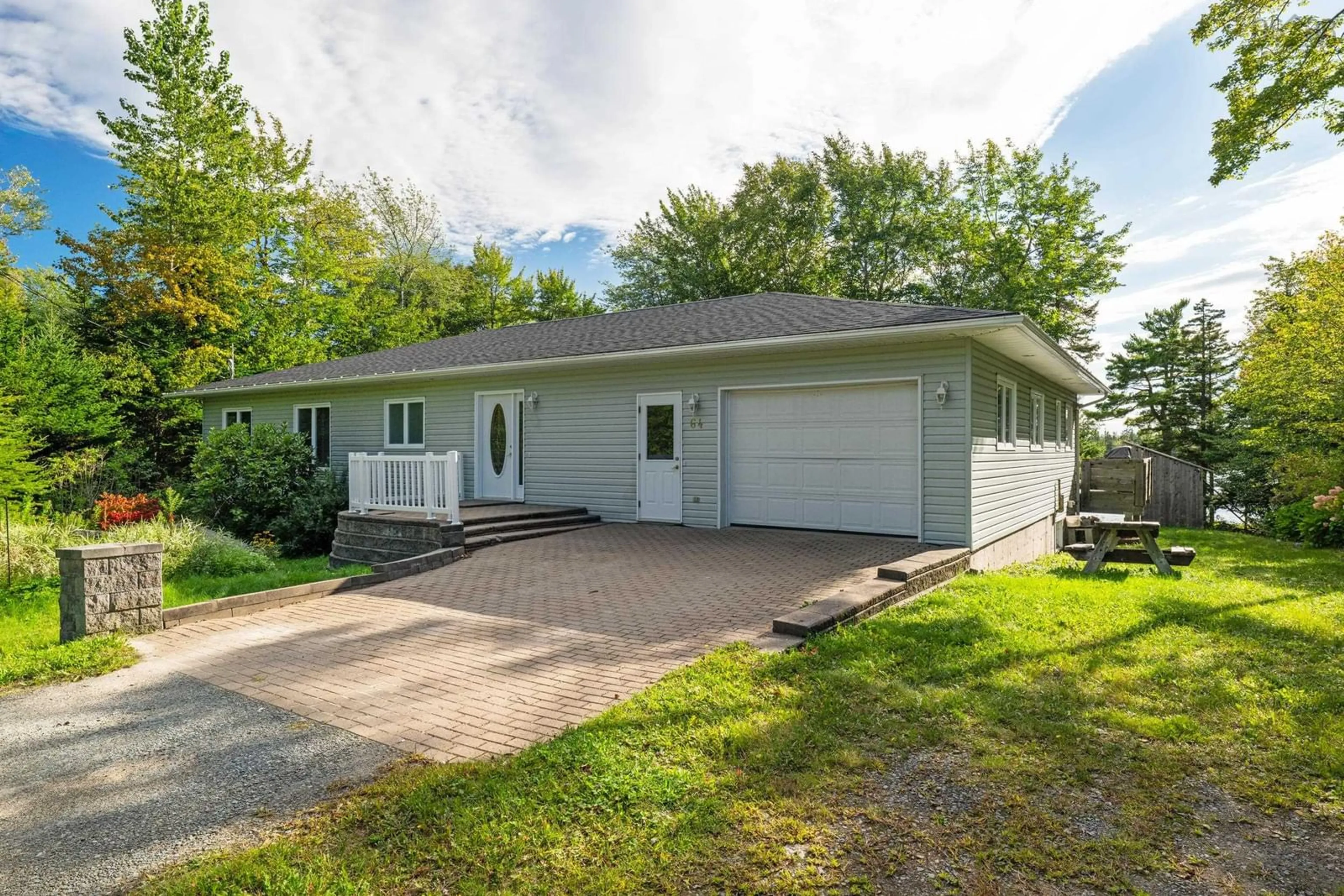 Home with vinyl exterior material, street for 64 Davis Ave, Upper Rawdon Nova Scotia B0N 2N0