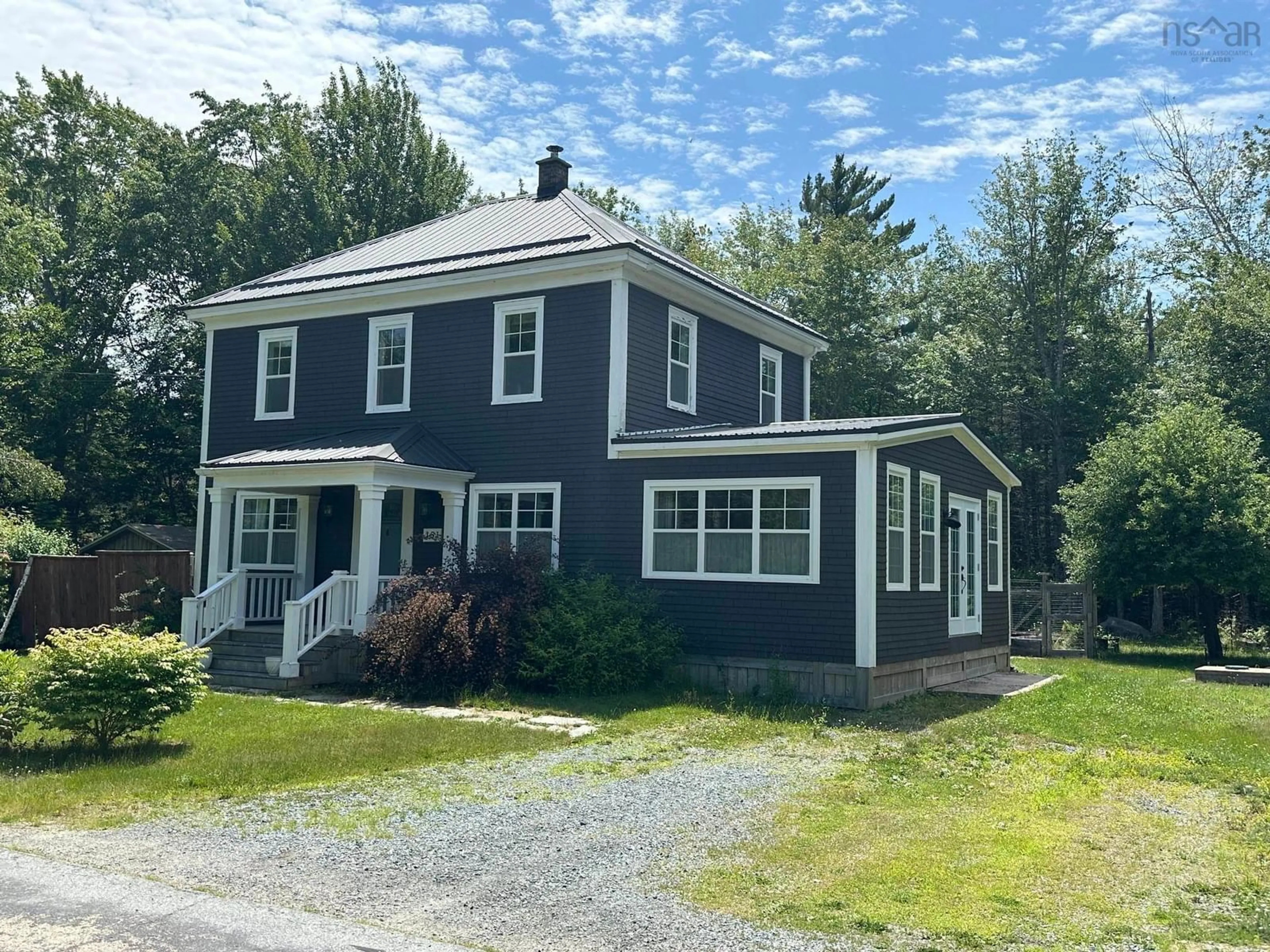 A pic from outside/outdoor area/front of a property/back of a property/a pic from drone, street for 151 Medway River Rd, Mill Village Nova Scotia B0J 2H0