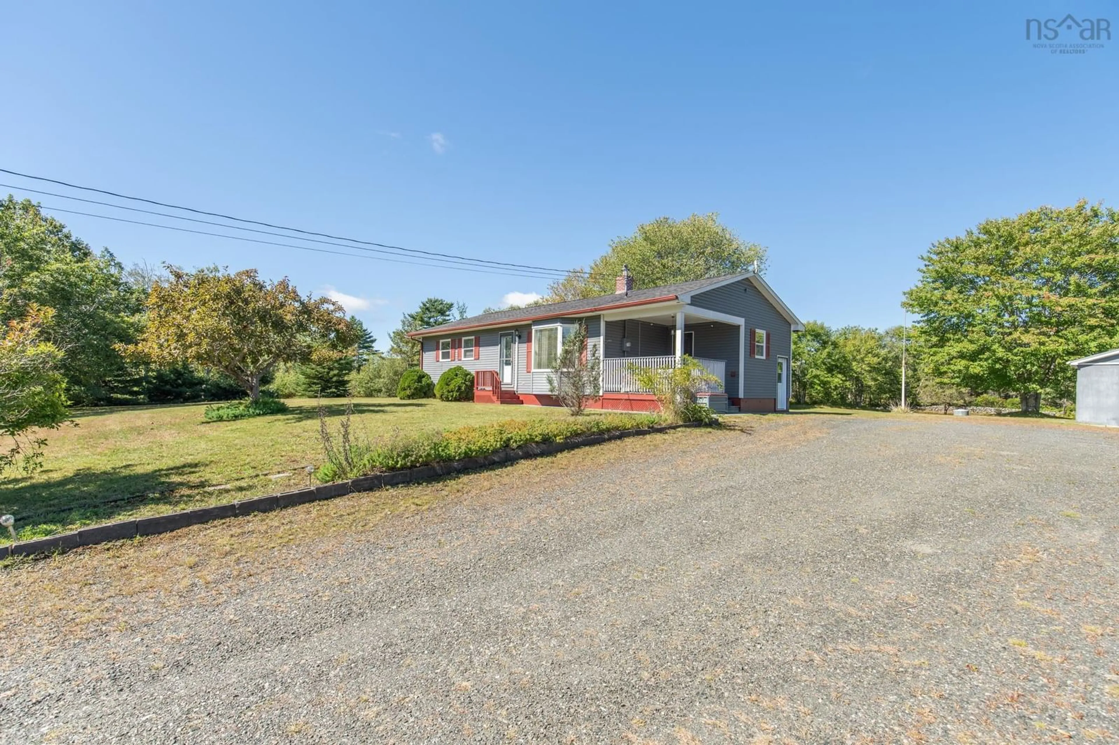 A pic from outside/outdoor area/front of a property/back of a property/a pic from drone, street for 4991 Highway 308, Belleville North Nova Scotia B0W 3M0