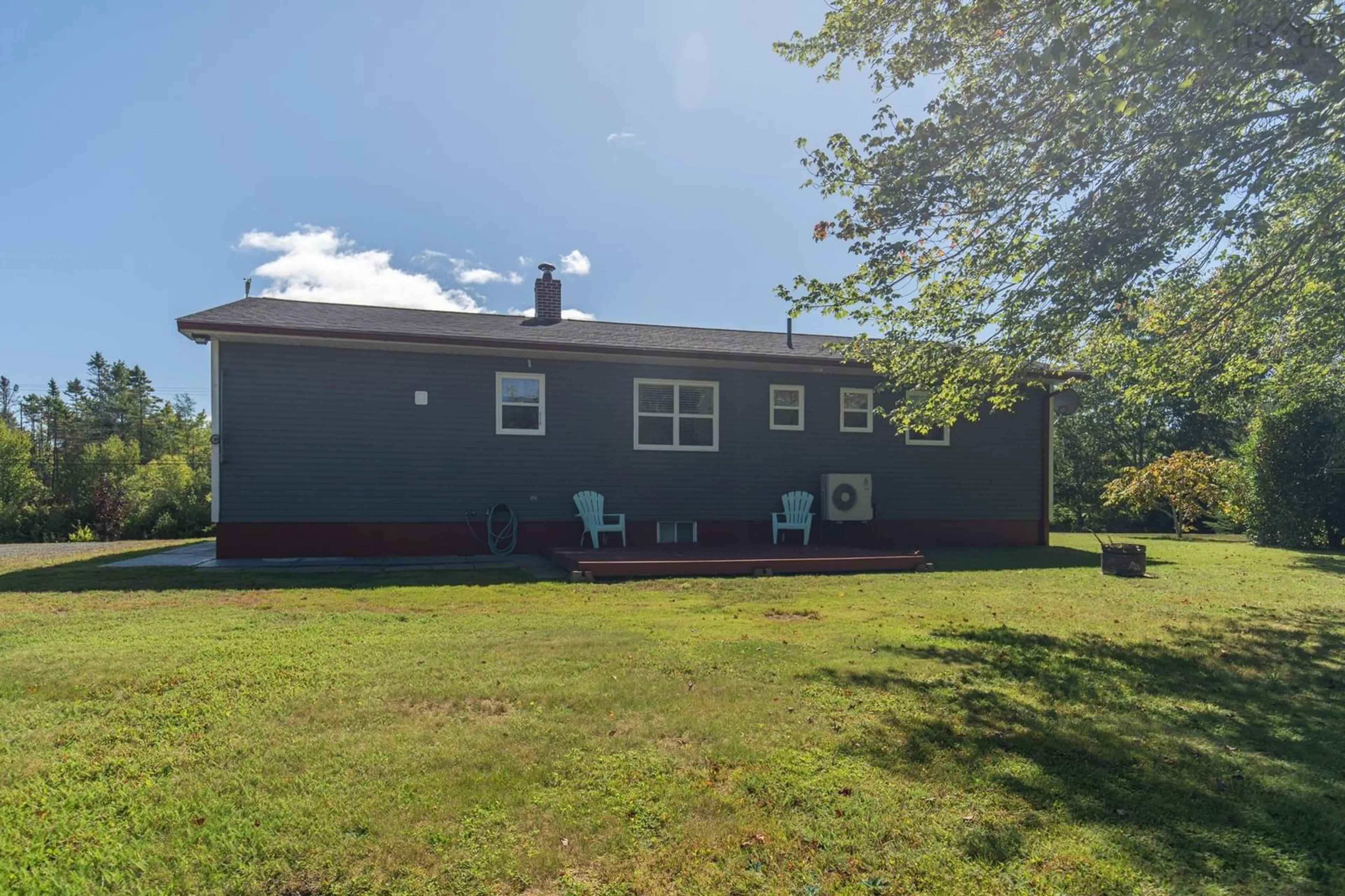 A pic from outside/outdoor area/front of a property/back of a property/a pic from drone, building for 4991 Highway 308, Belleville North Nova Scotia B0W 3M0