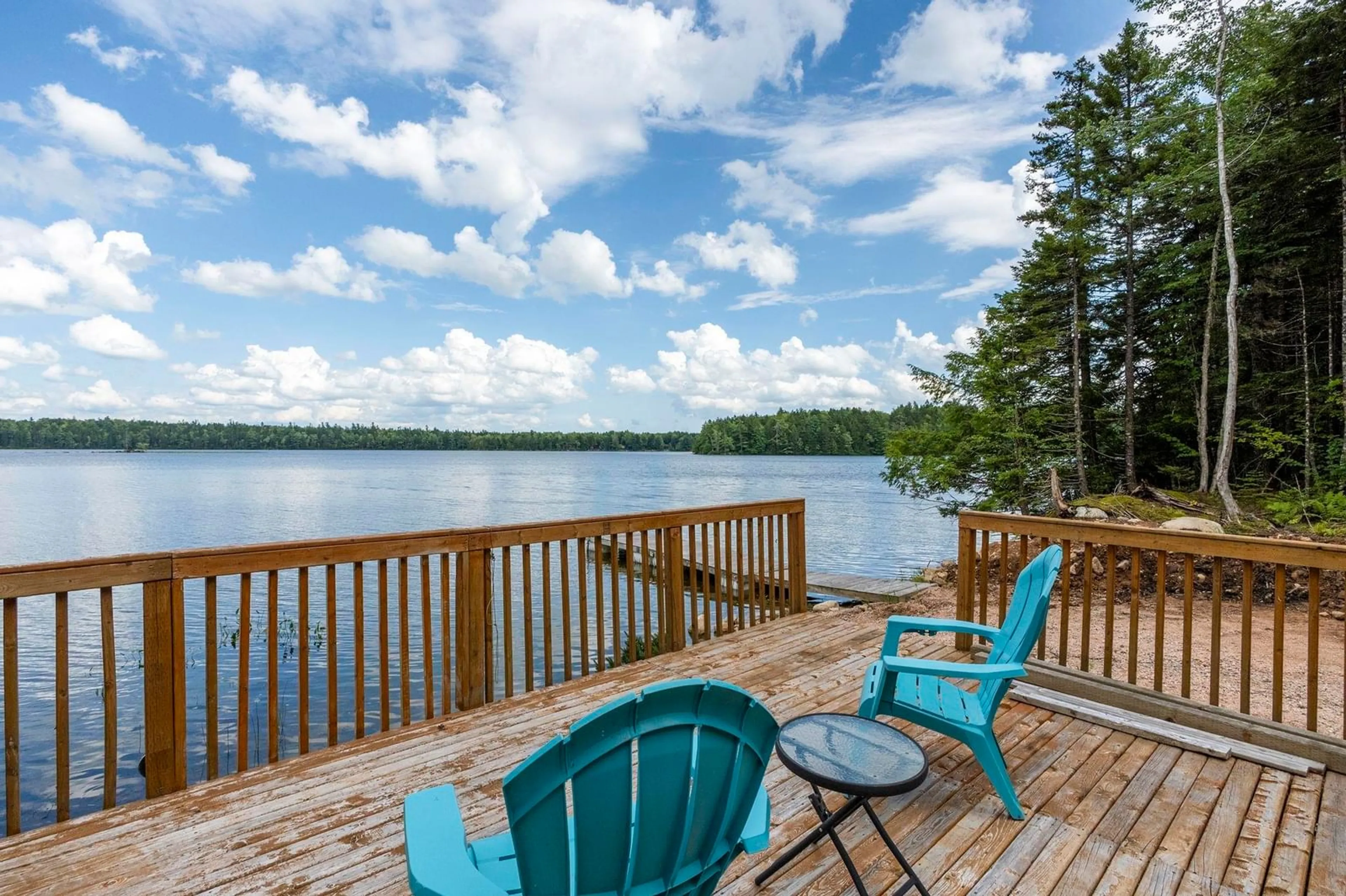 Patio, water/lake/river/ocean view for 375 Eagle Rock Dr, Franey Corner Nova Scotia B0R 1N0