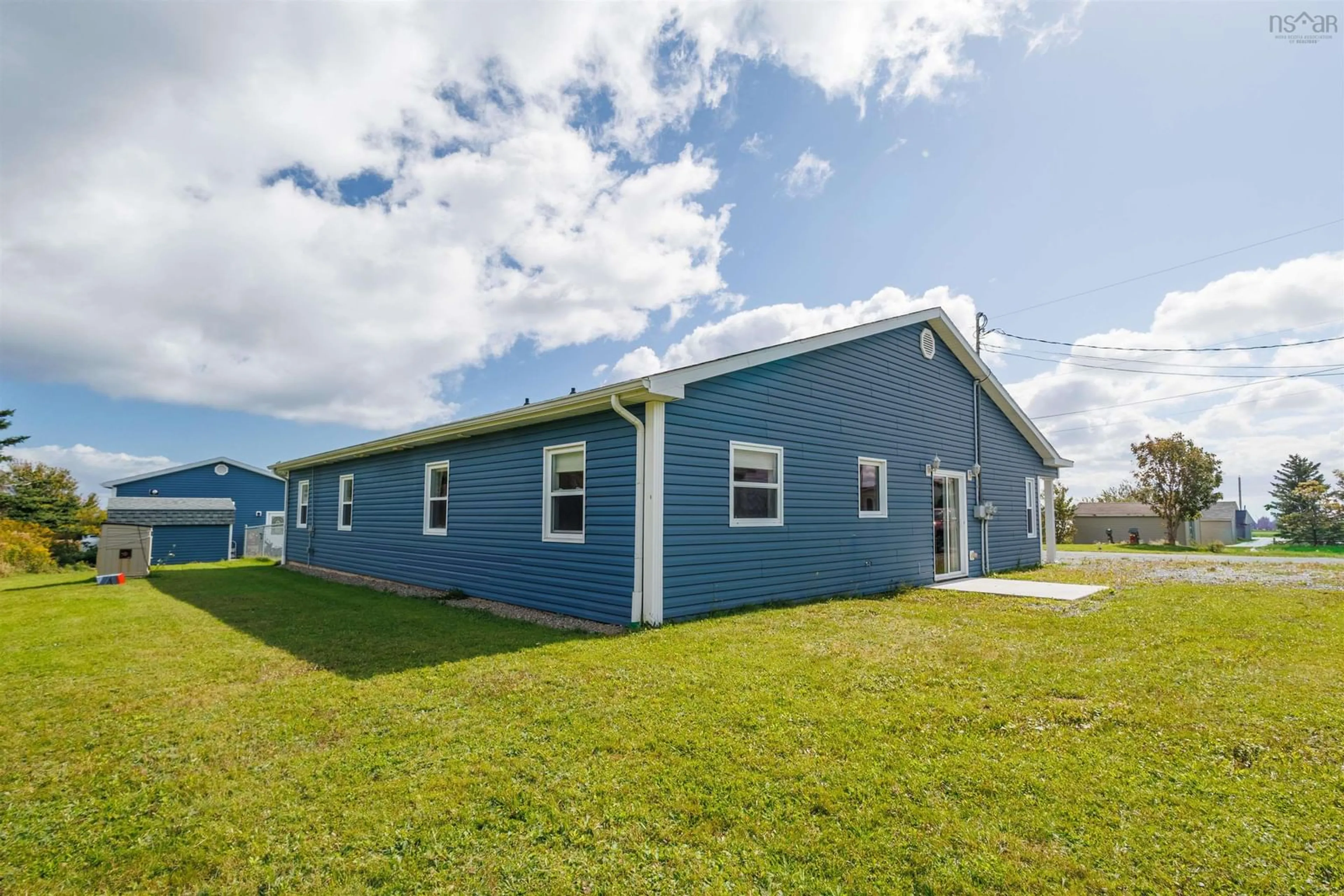 Home with vinyl exterior material, building for 2581 Morien Hwy Hwy, Port Morien Nova Scotia B1B 1C3