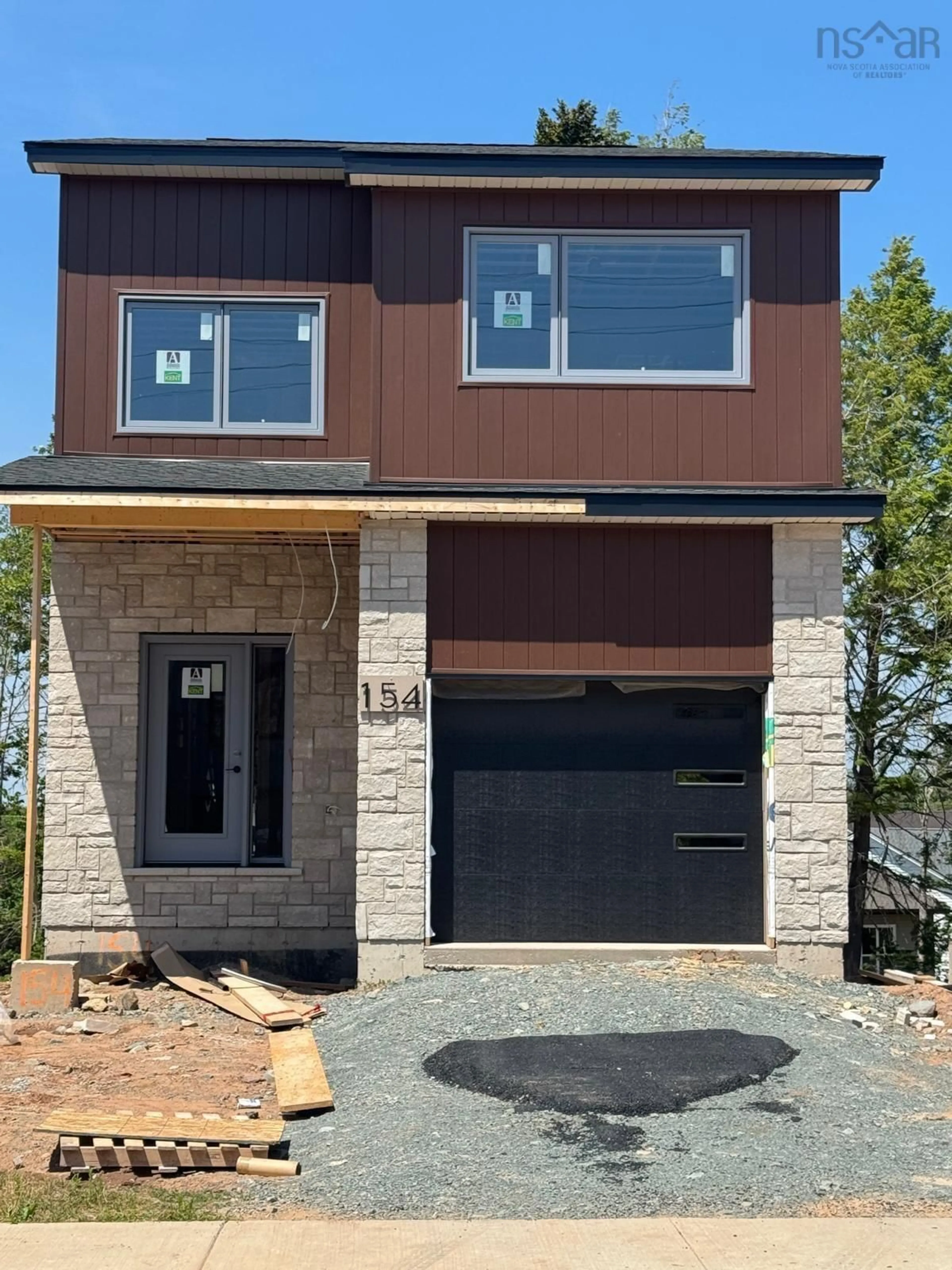 Home with brick exterior material, street for 154 Terrastone Ridge, Dartmouth Nova Scotia B2X 0E5