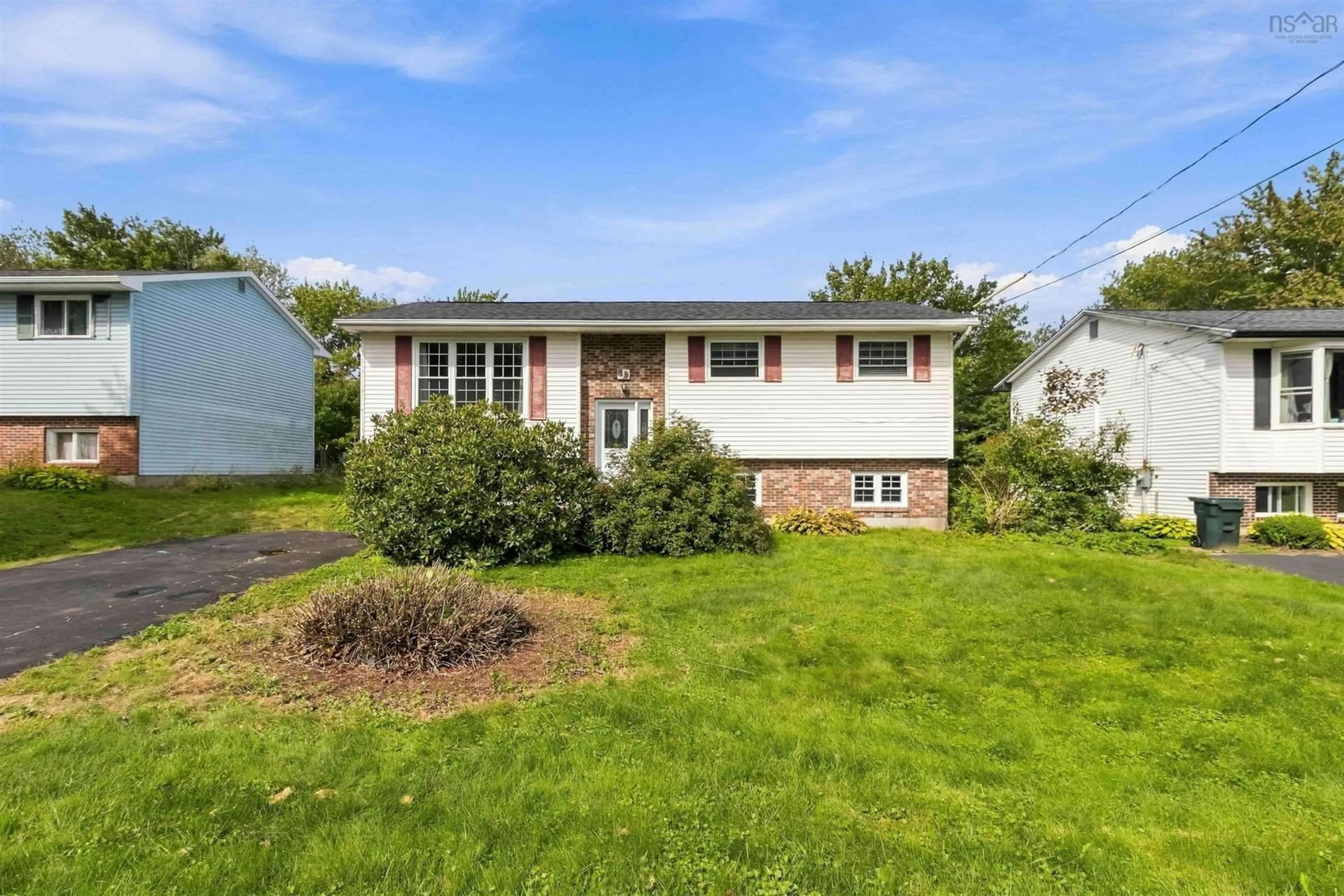 Home with vinyl exterior material, street for 89 Charles Road, Timberlea Nova Scotia B3T 1J7