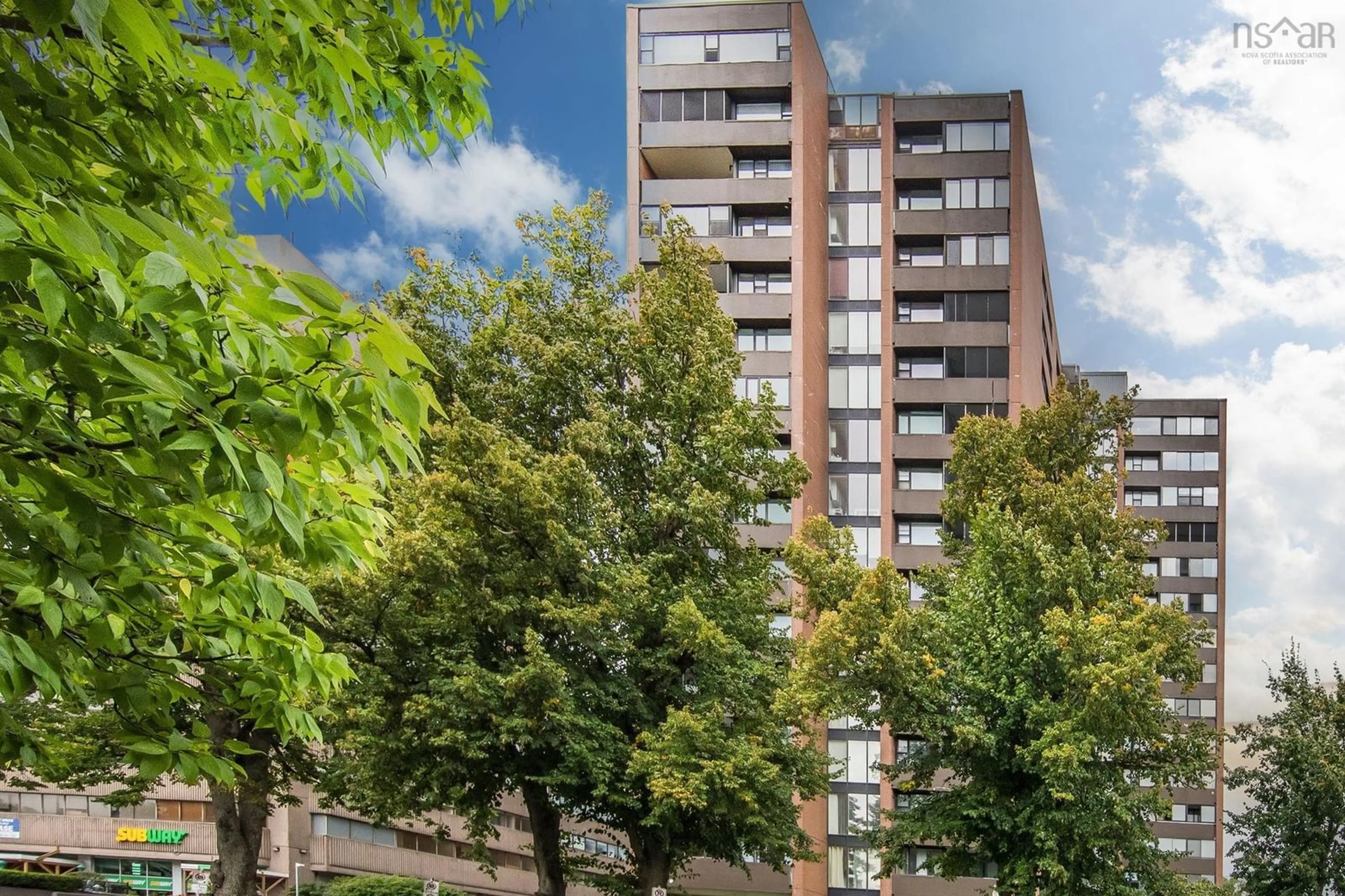 Balcony in the apartment, unknown for 5959 Spring Garden Rd #PH101, Halifax Nova Scotia B3H 1Y5