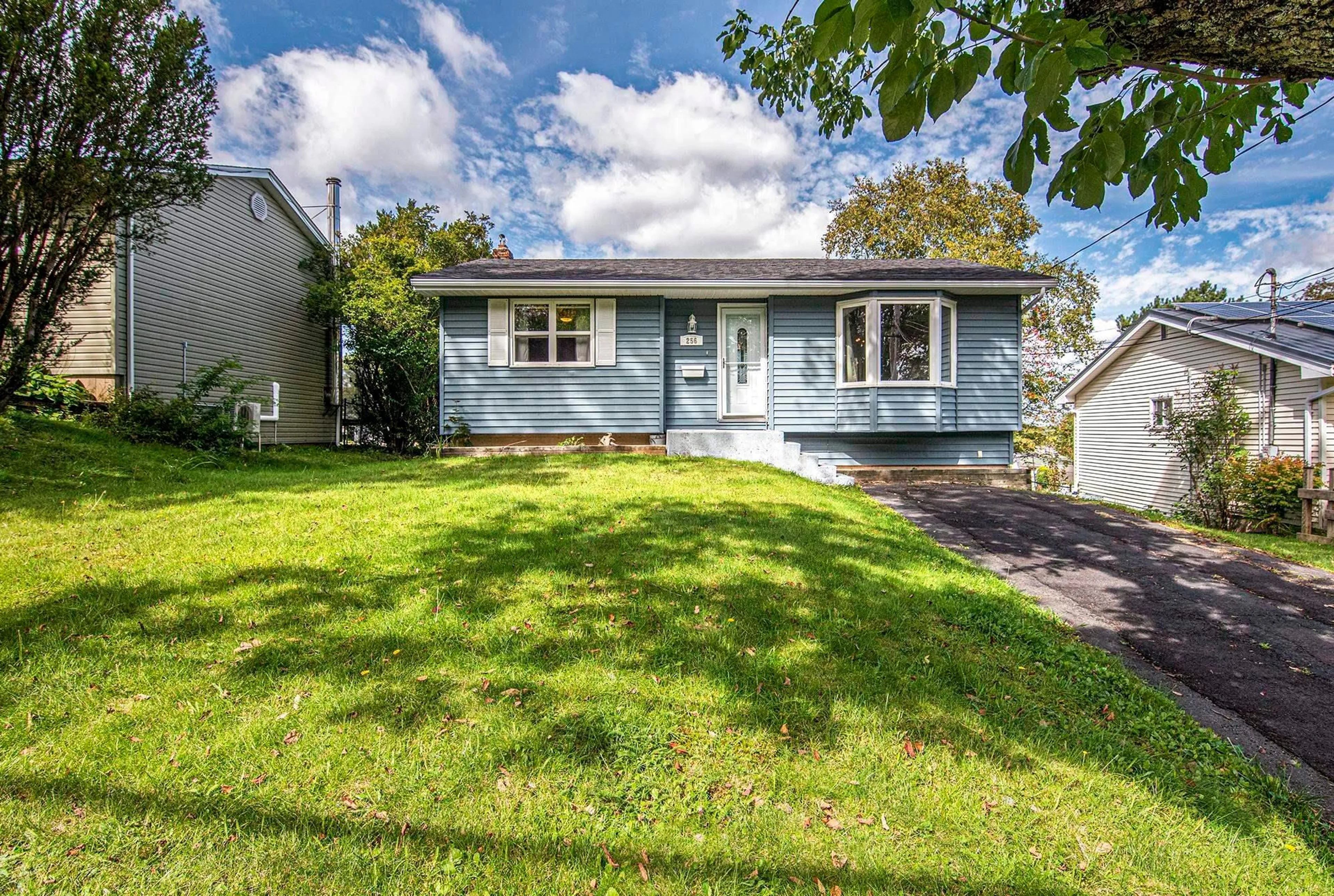Home with vinyl exterior material, street for 256 Mount Edward Rd, Dartmouth Nova Scotia B2W 3L6