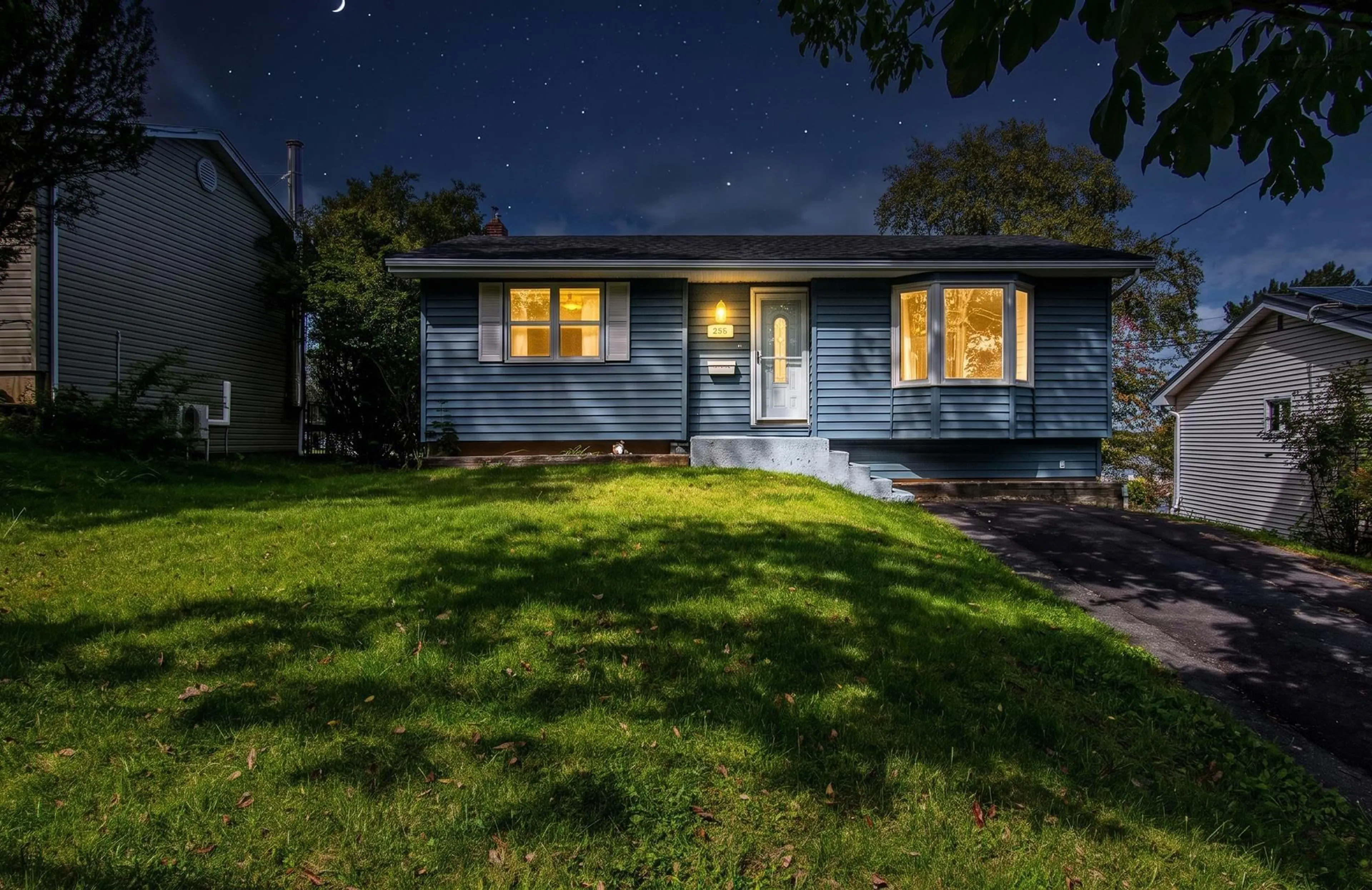 A pic from outside/outdoor area/front of a property/back of a property/a pic from drone, street for 256 Mount Edward Rd, Dartmouth Nova Scotia B2W 3L6