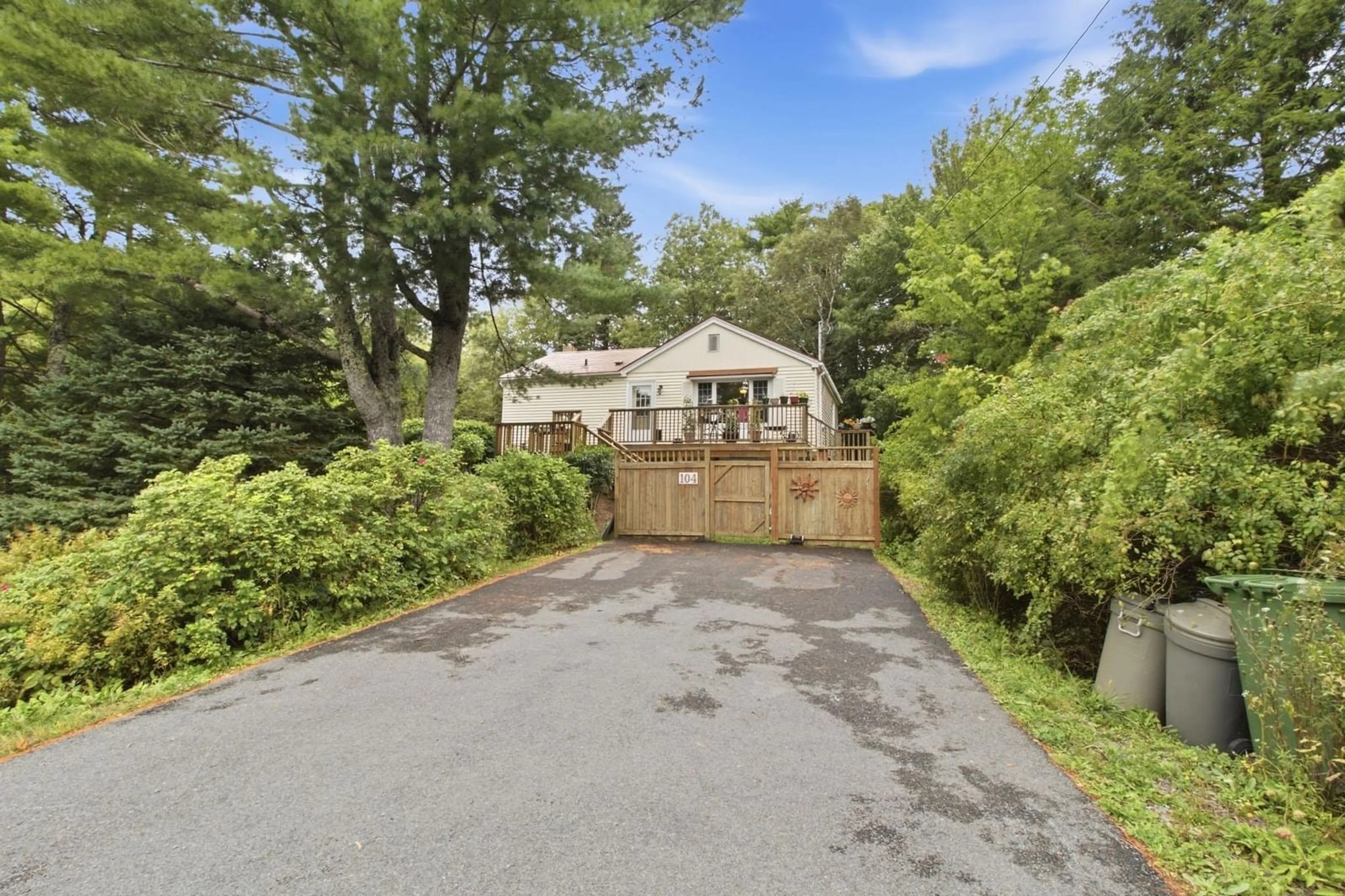 A pic from outside/outdoor area/front of a property/back of a property/a pic from drone, street for 104 Lakeview Ave, Middle Sackville Nova Scotia B4E 3B5