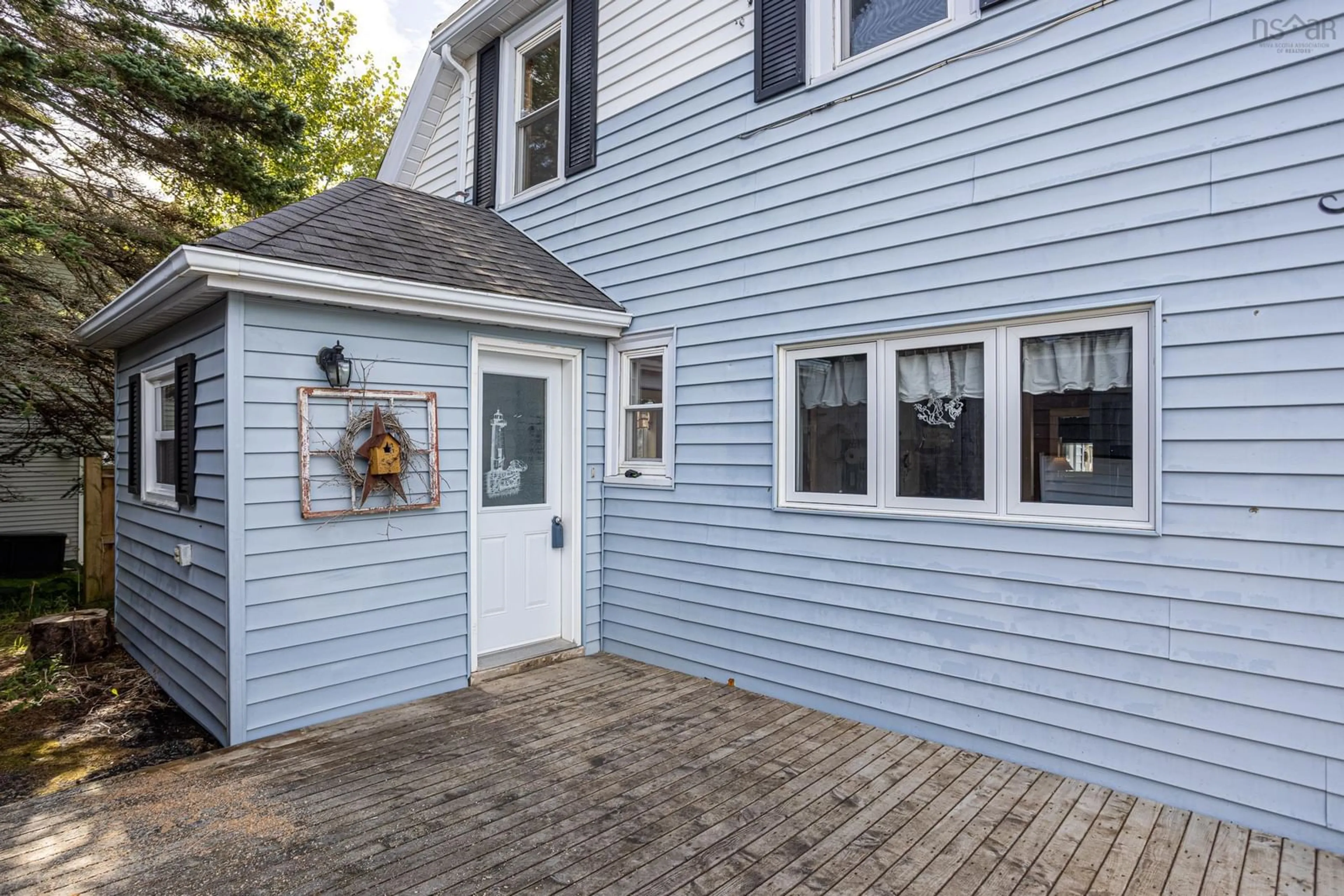 Home with vinyl exterior material, street for 24 Mccormick's Lane, Eastern Passage Nova Scotia B3G 1A3