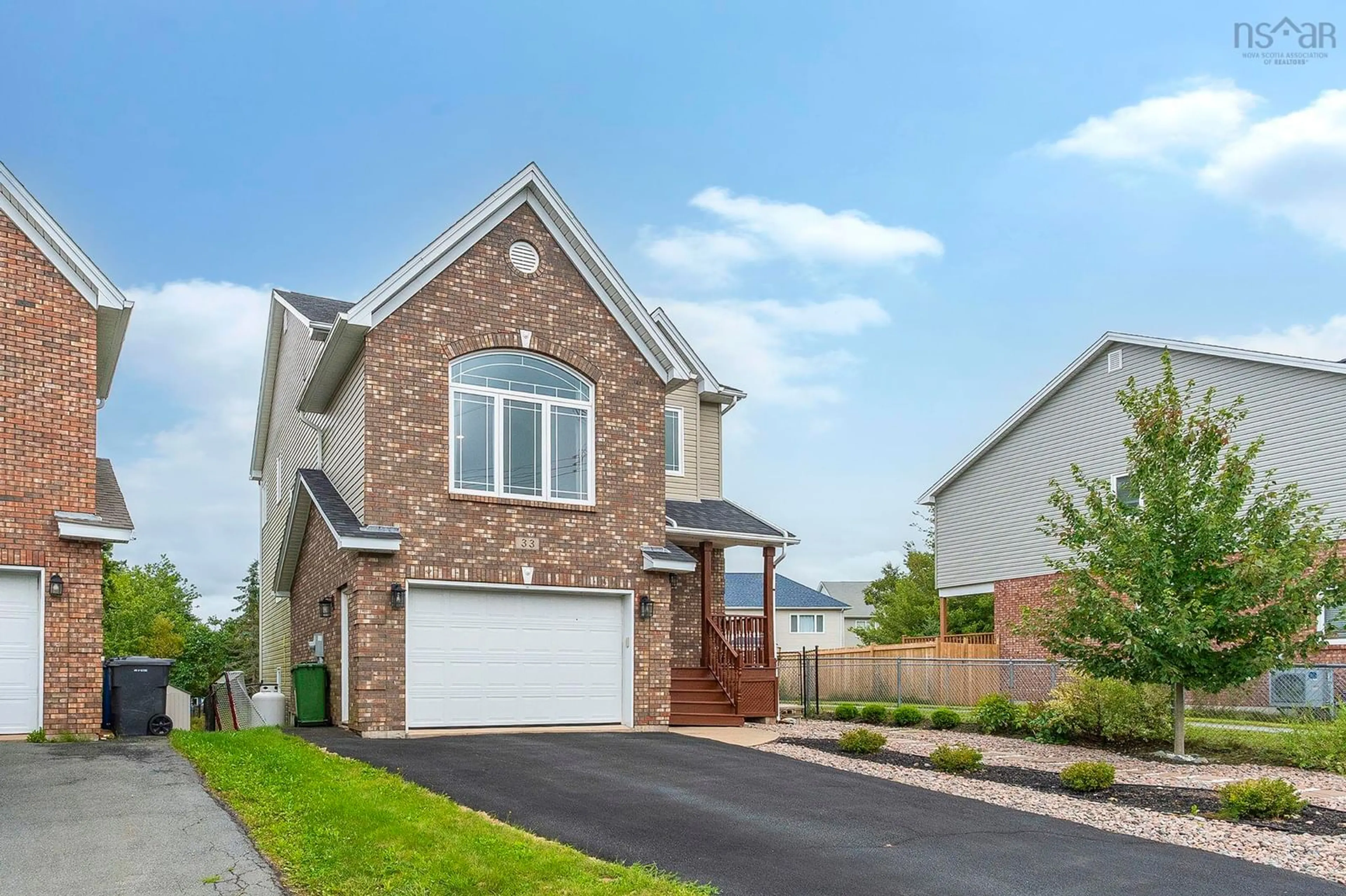 Home with brick exterior material, street for 33 Haystead Ridge, Bedford Nova Scotia B4A 0B6