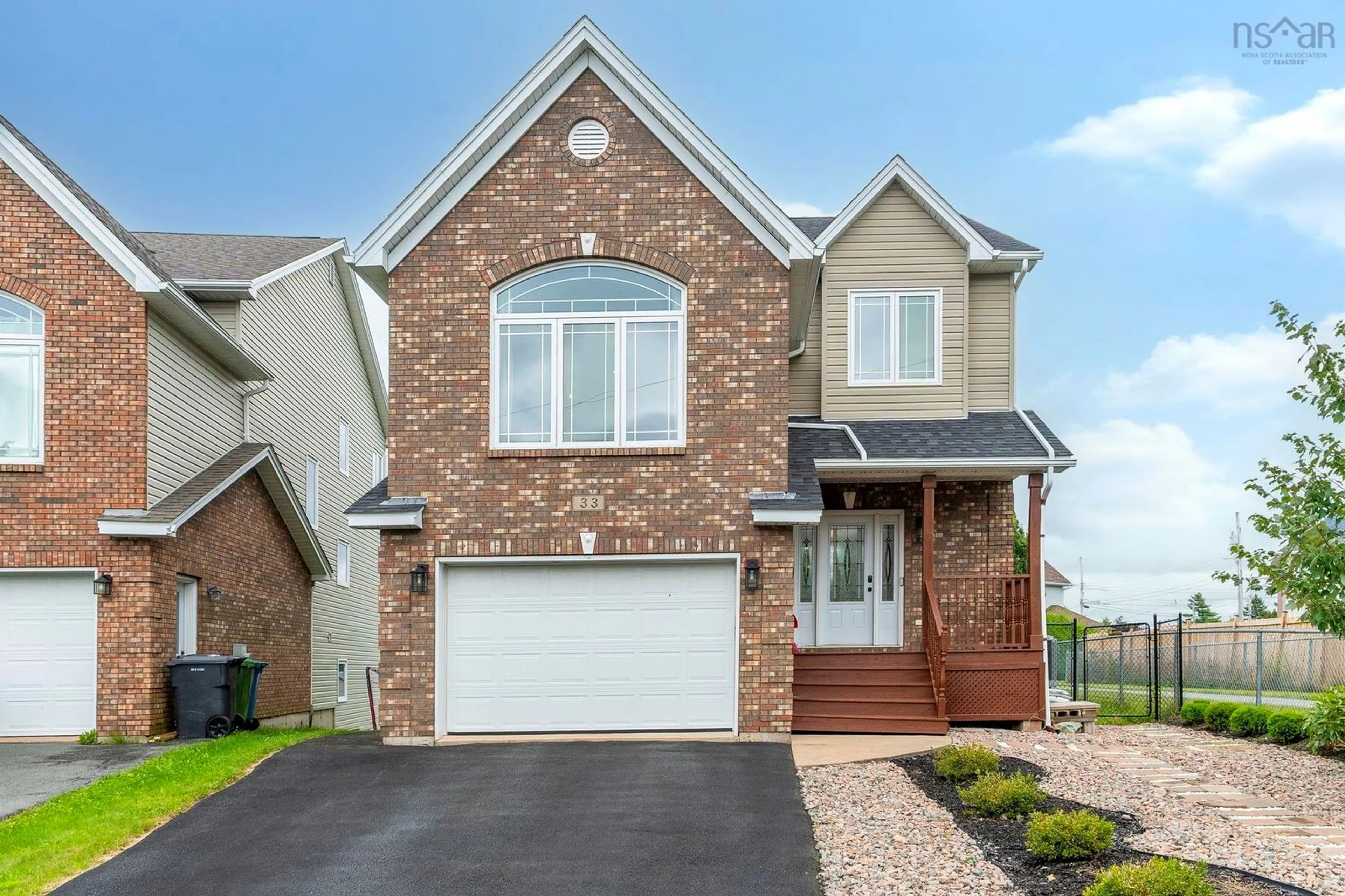 Home with brick exterior material, street for 33 Haystead Ridge, Bedford Nova Scotia B4A 0B6