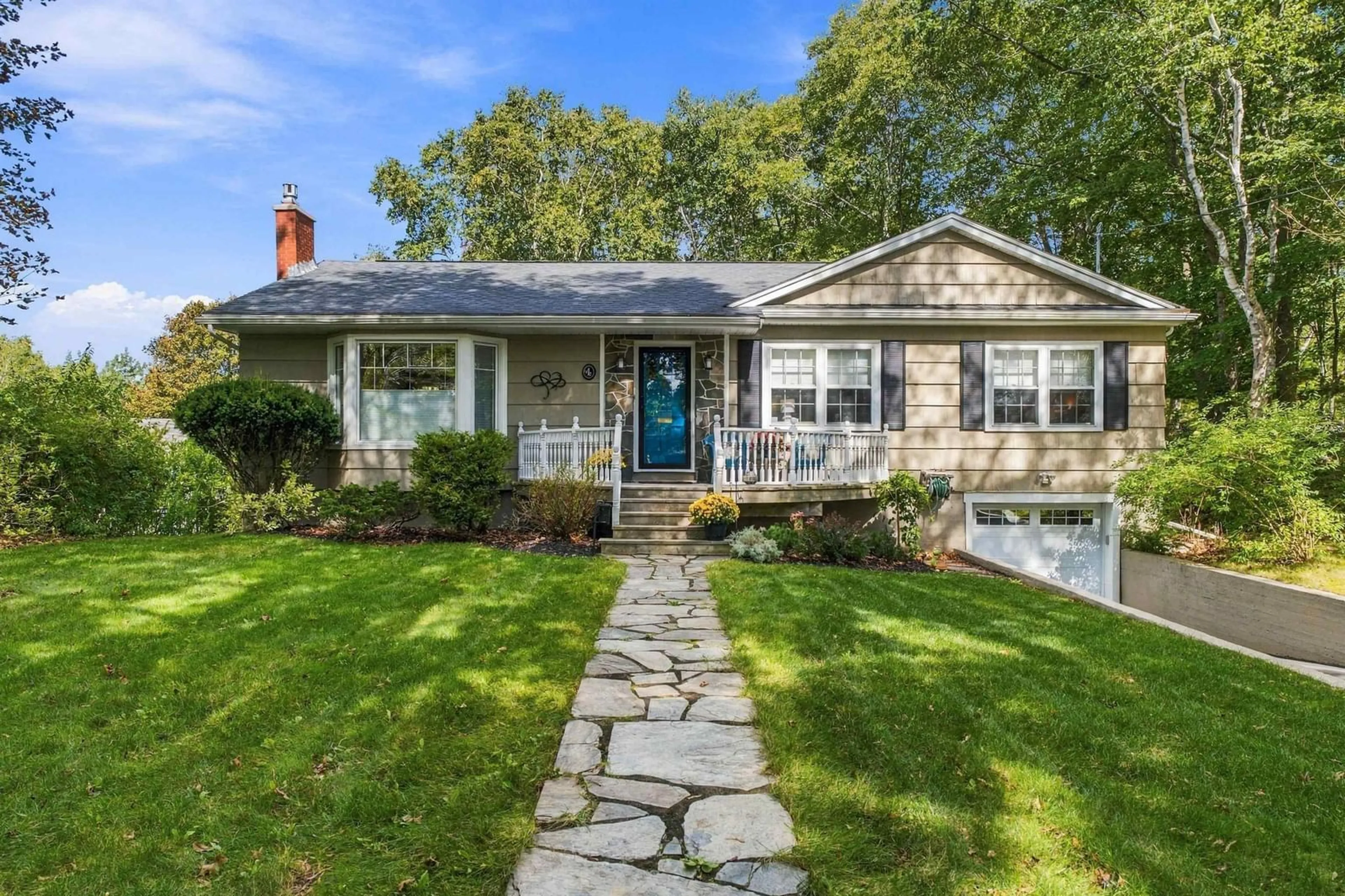 Home with vinyl exterior material, street for 4 Fleming Dr, Halifax Nova Scotia B3P 1A9