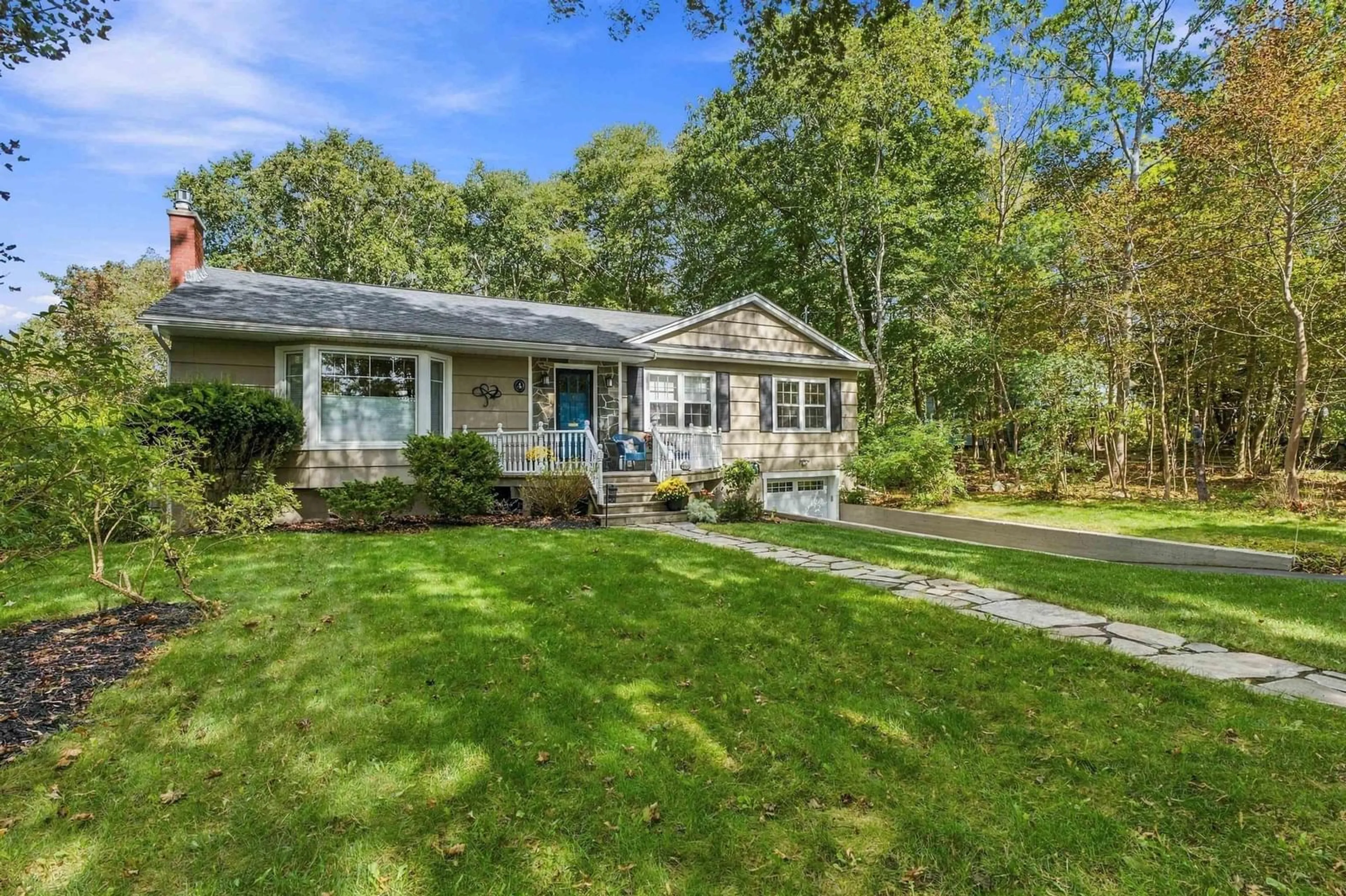 Home with vinyl exterior material, street for 4 Fleming Dr, Halifax Nova Scotia B3P 1A9