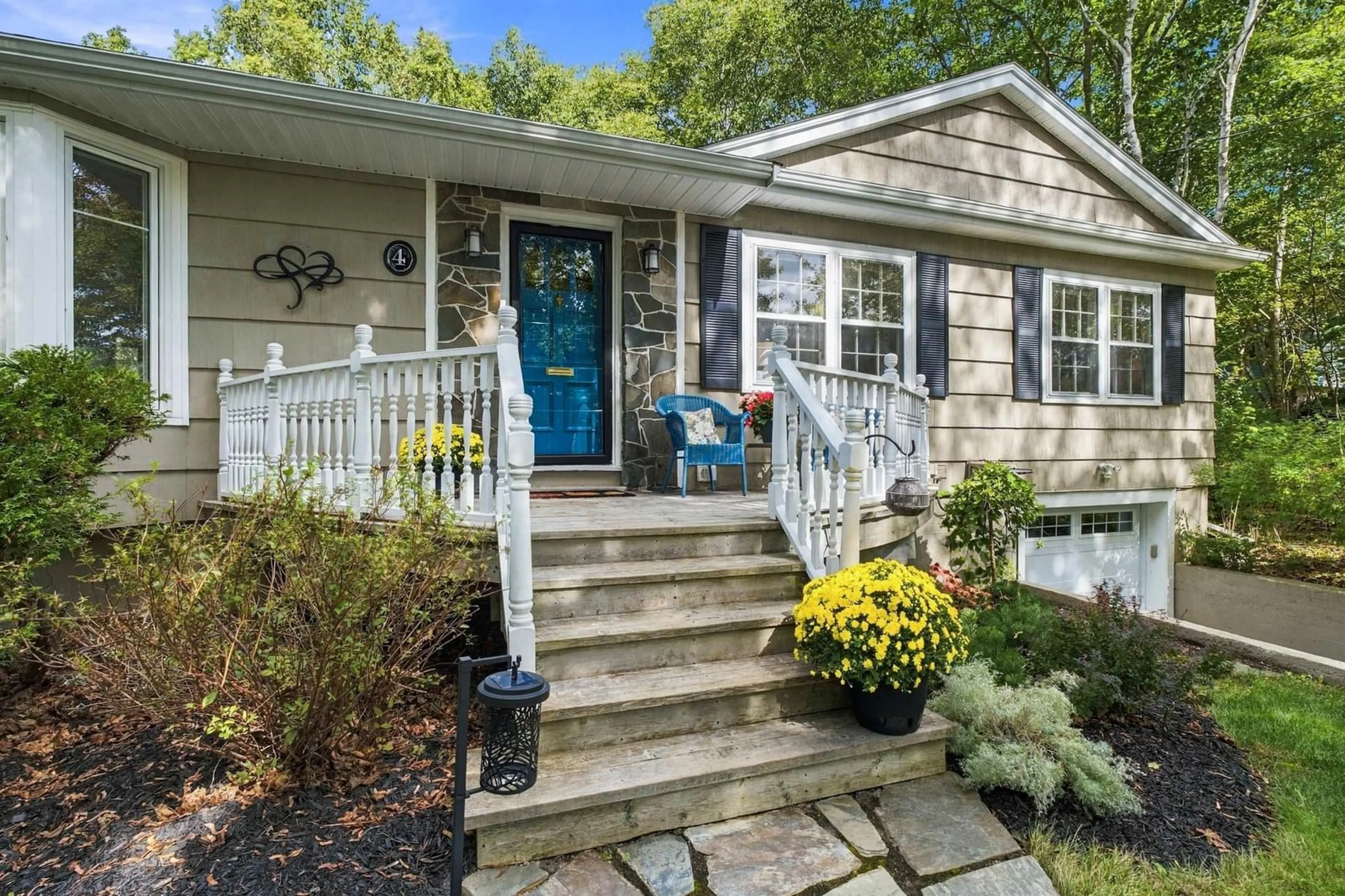 Home with vinyl exterior material, street for 4 Fleming Dr, Halifax Nova Scotia B3P 1A9