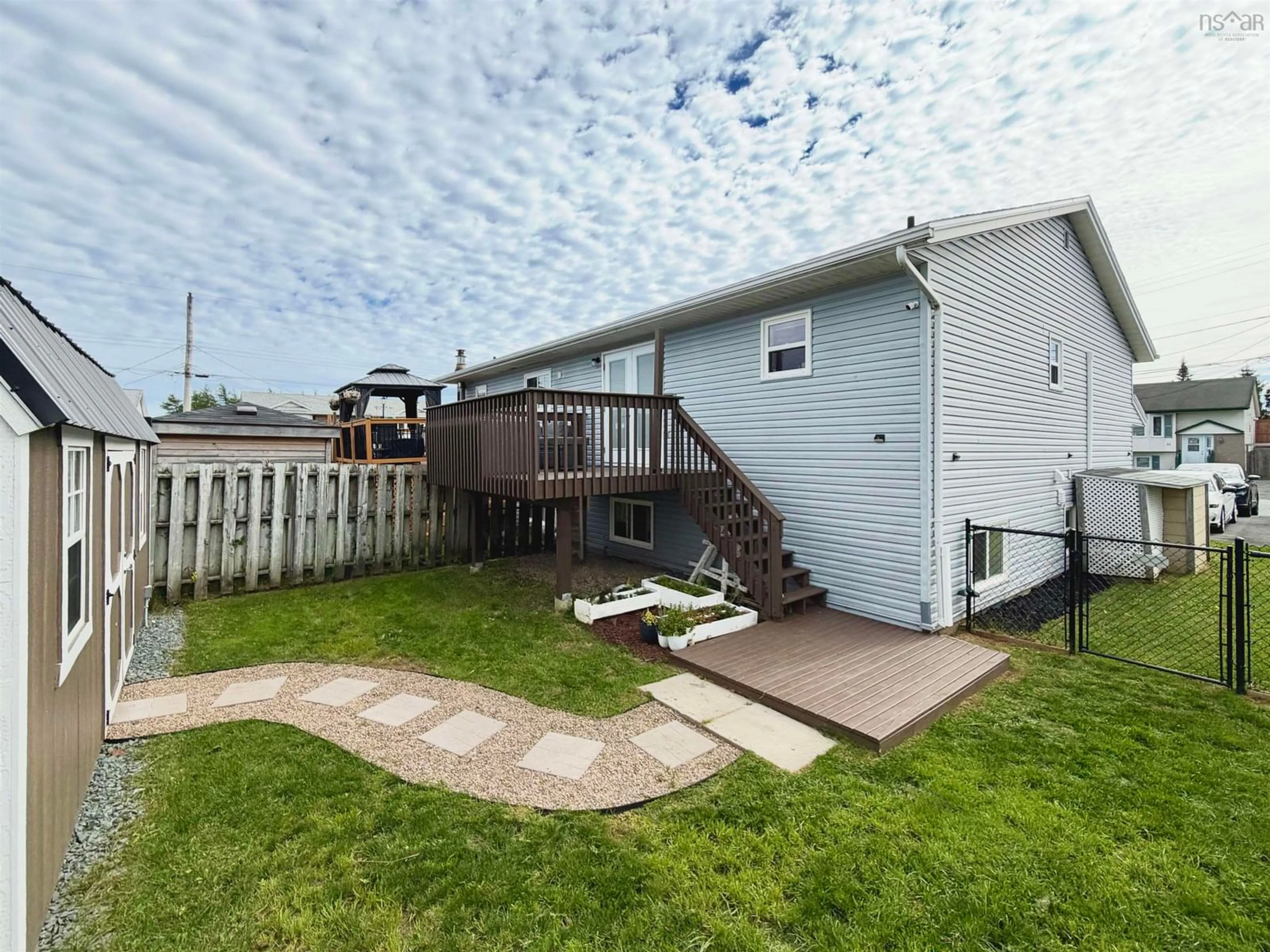 Patio, water/lake/river/ocean view for 12 Thorncrest Crt, Eastern Passage Nova Scotia B3G 1N4