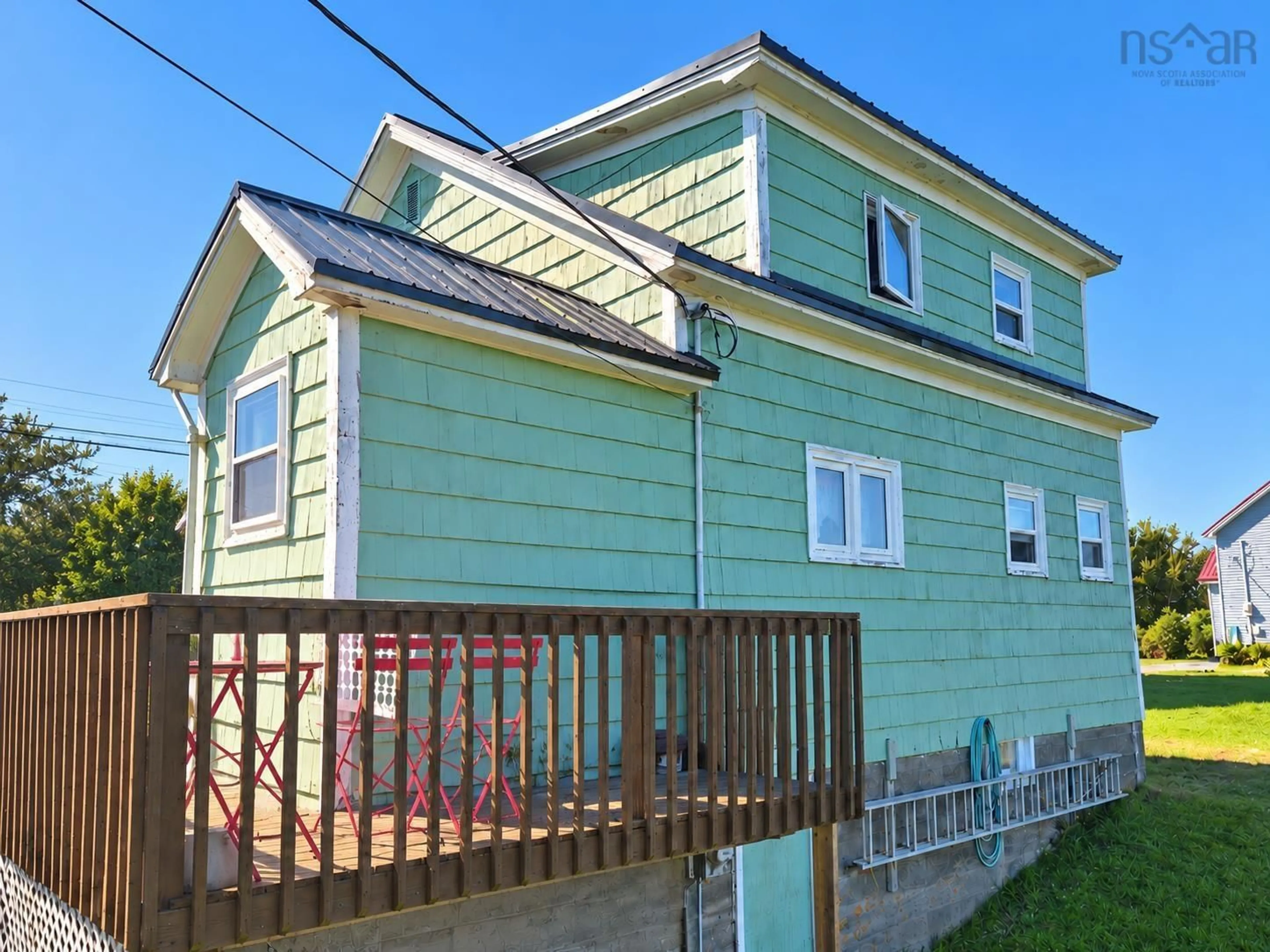 Home with vinyl exterior material, street for 41 Port Bickerton Village Rd, Port Bickerton Nova Scotia B0J 1A0
