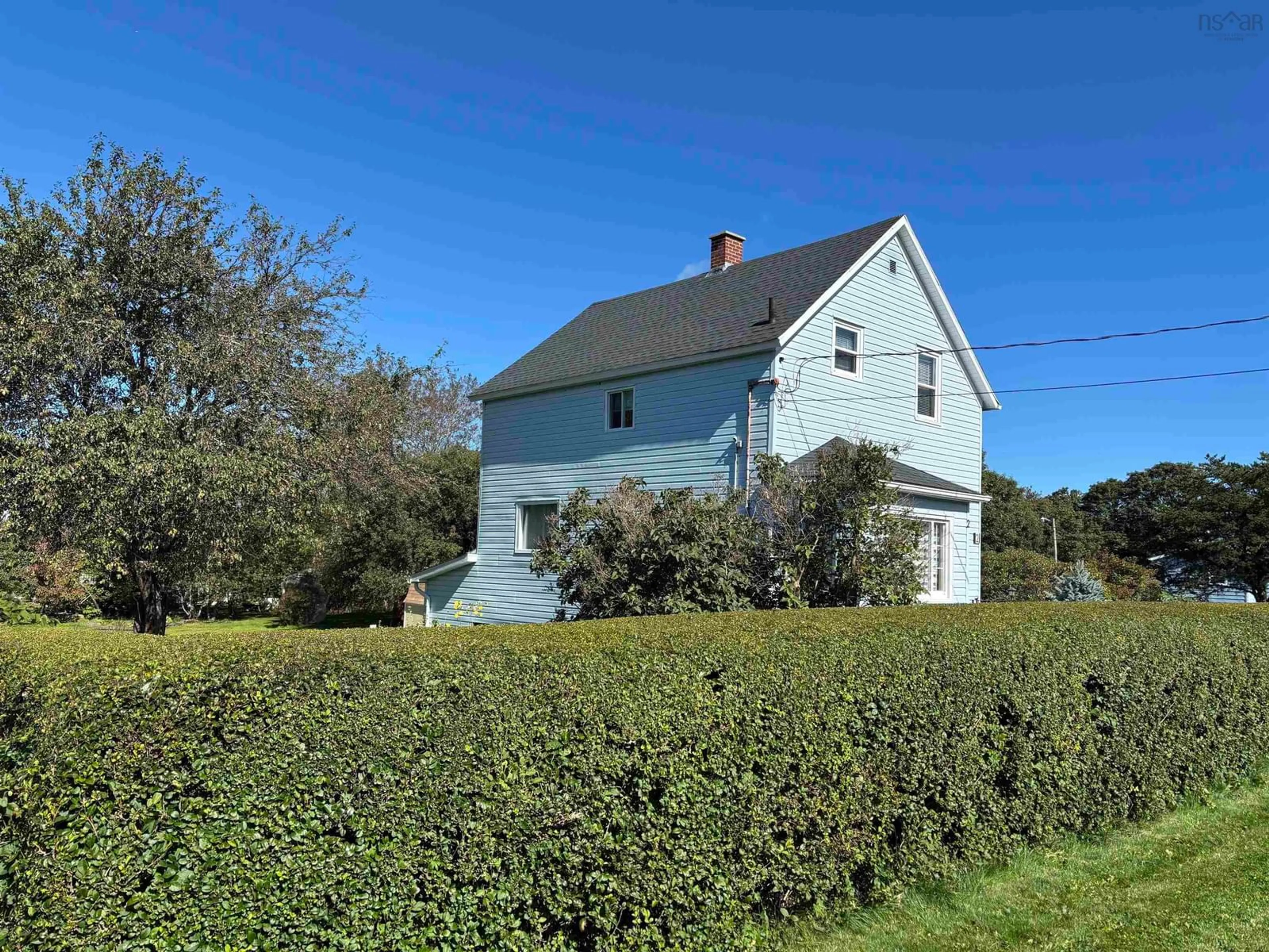 A pic from outside/outdoor area/front of a property/back of a property/a pic from drone, street for 2 Burke Street, Sydney Mines Nova Scotia B1V 1Z2