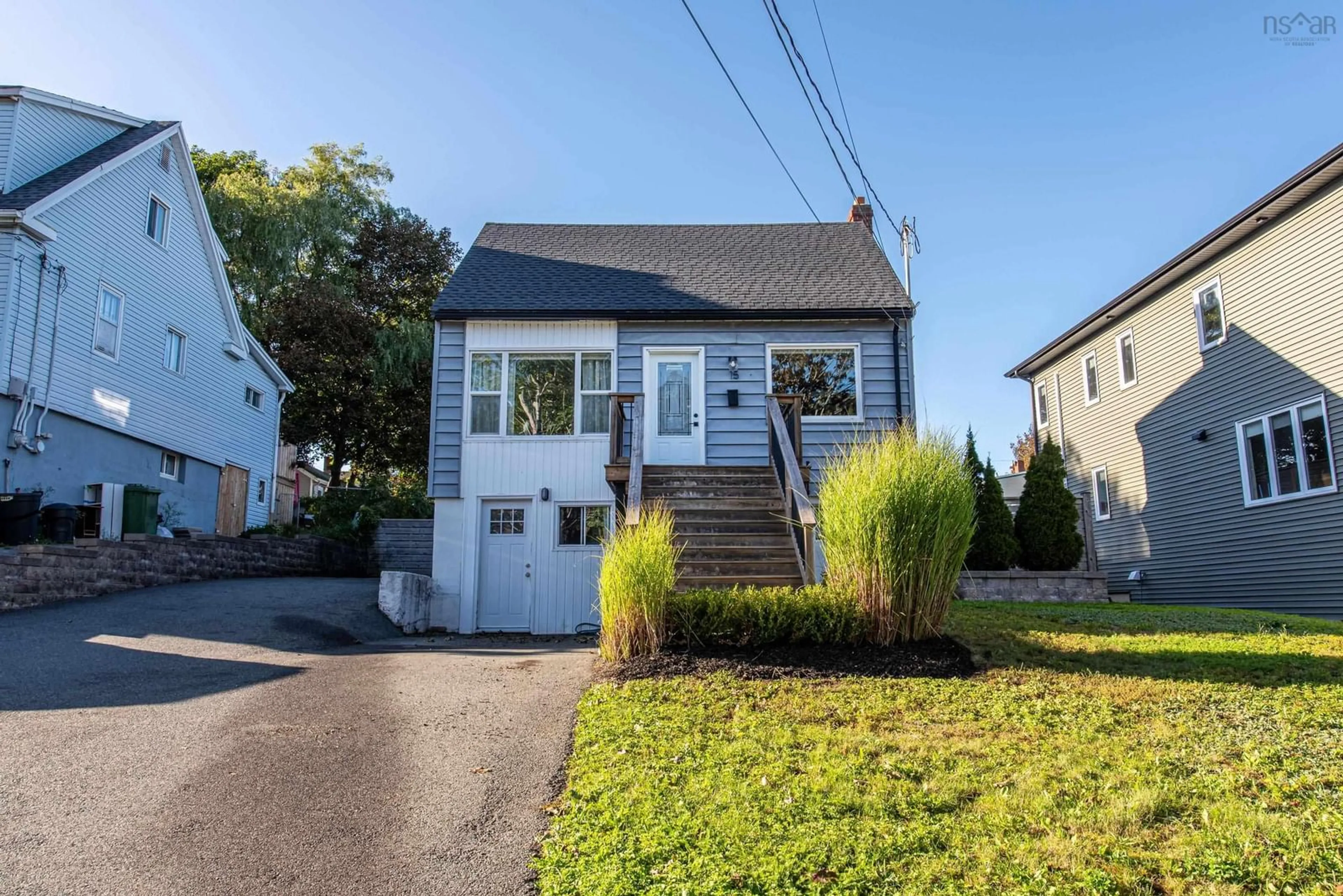 Home with vinyl exterior material, street for 15 Central Ave, Halifax Nova Scotia B3N 2H2