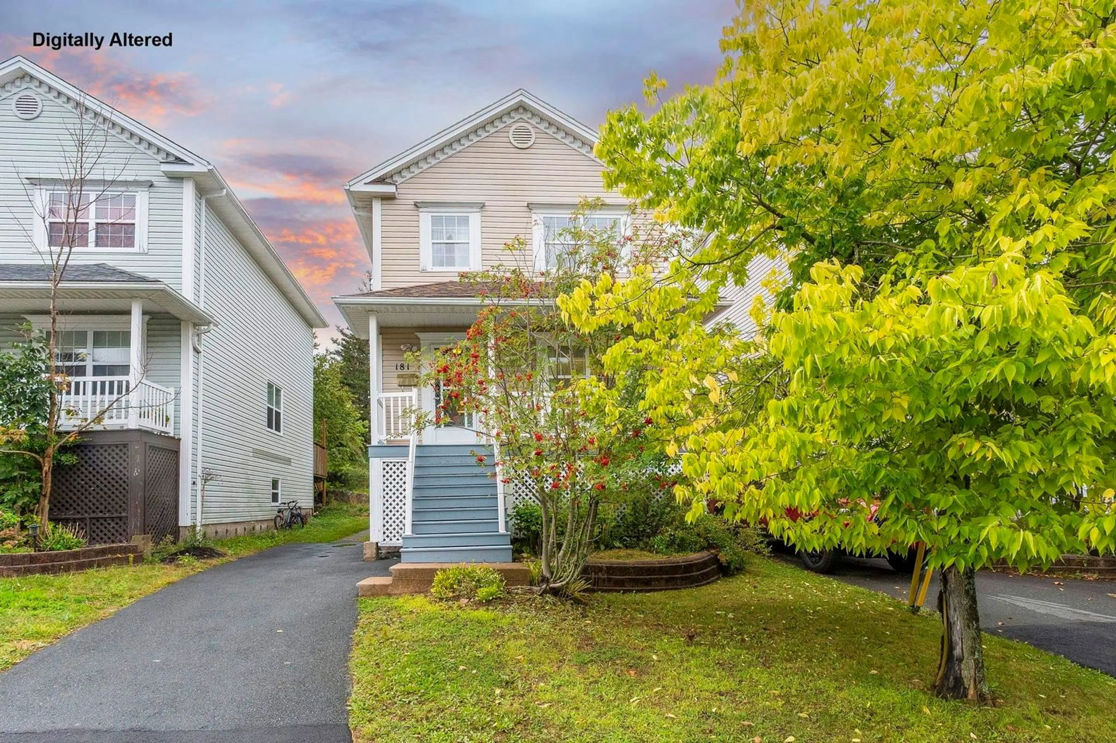 A pic from outside/outdoor area/front of a property/back of a property/a pic from drone, street for 181 Oceanview Dr, Bedford Nova Scotia B4A 4G4