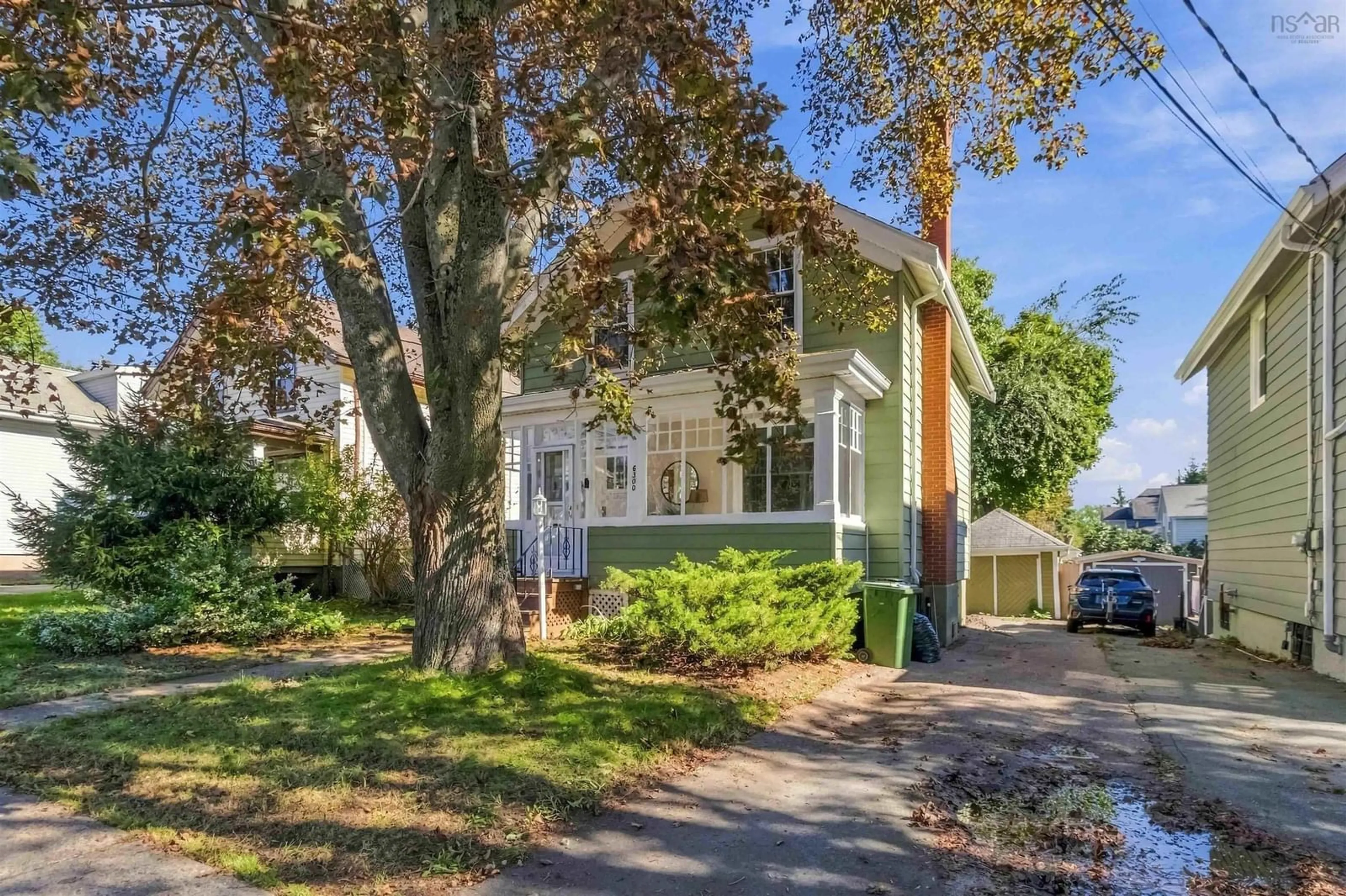 Home with vinyl exterior material, street for 6300 Almon St, Halifax Nova Scotia B3L 1V3