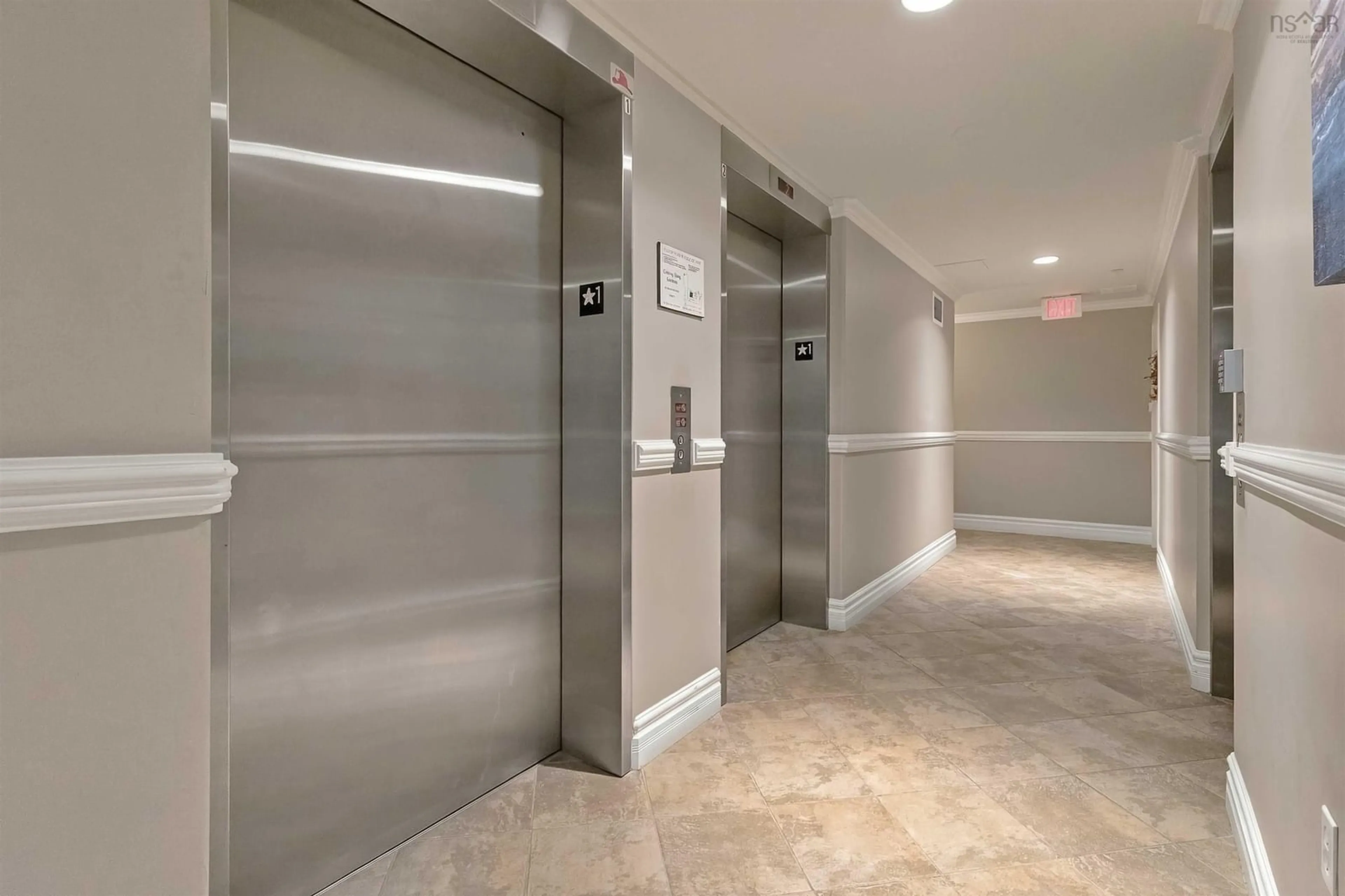Indoor foyer for 89 Waterfront Drive #206, Bedford Nova Scotia B4A 4K4