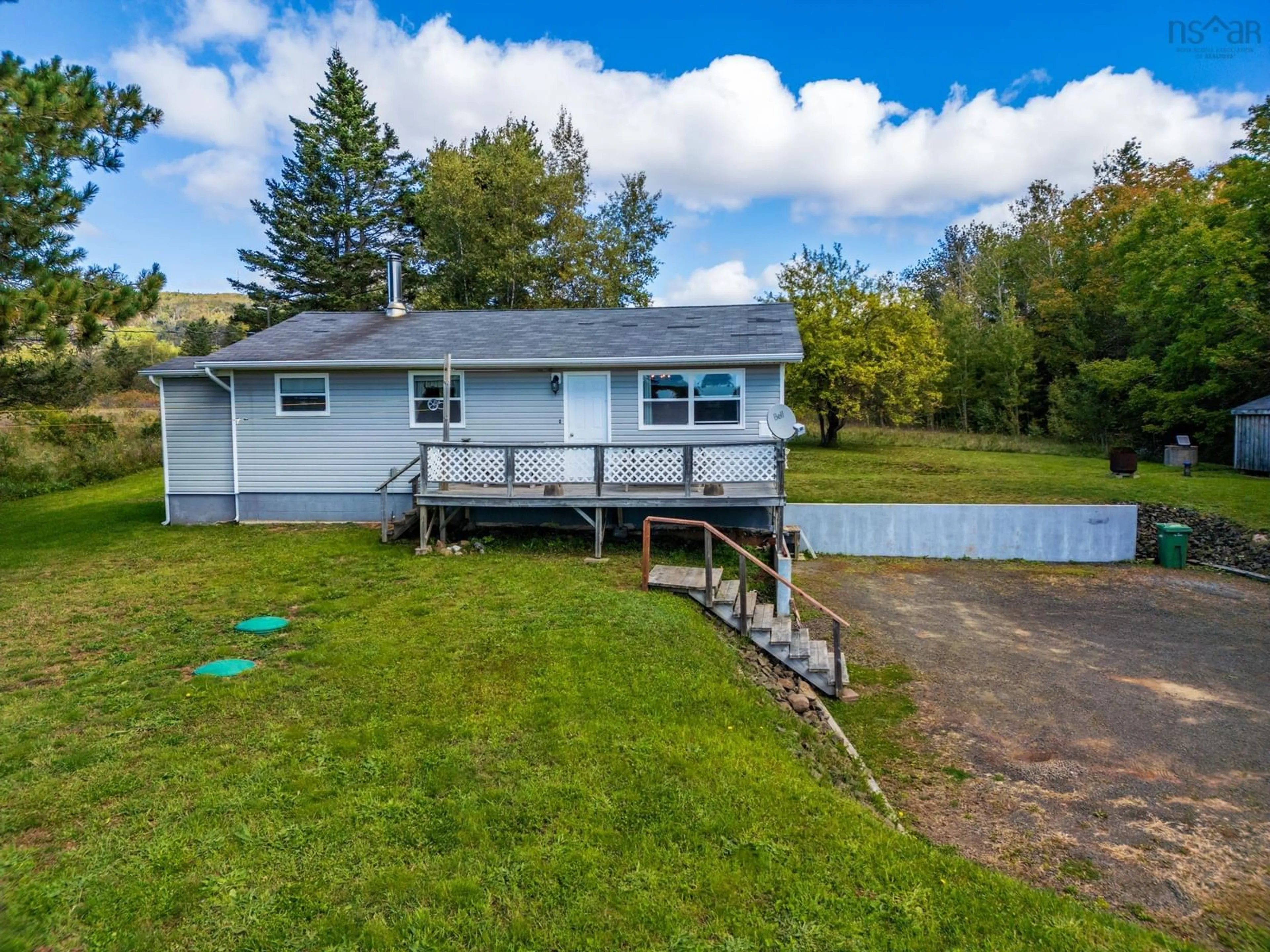 A pic from outside/outdoor area/front of a property/back of a property/a pic from drone, water/lake/river/ocean view for 134 Parker Mountain Rd, Granville Ferry Nova Scotia B0S 1A0