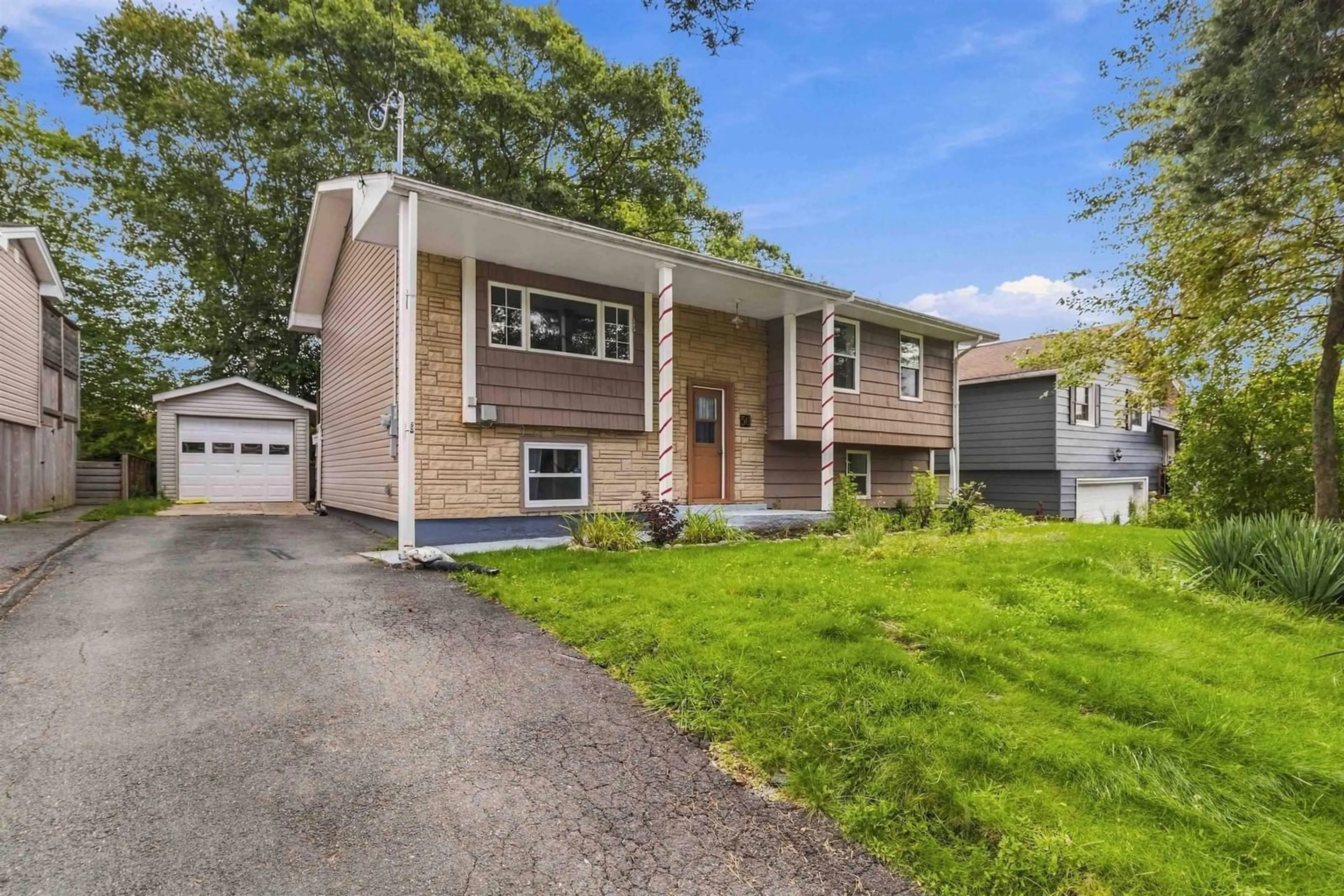 Home with vinyl exterior material, street for 50 Inverness Ave, Halifax Nova Scotia B3P 1X7