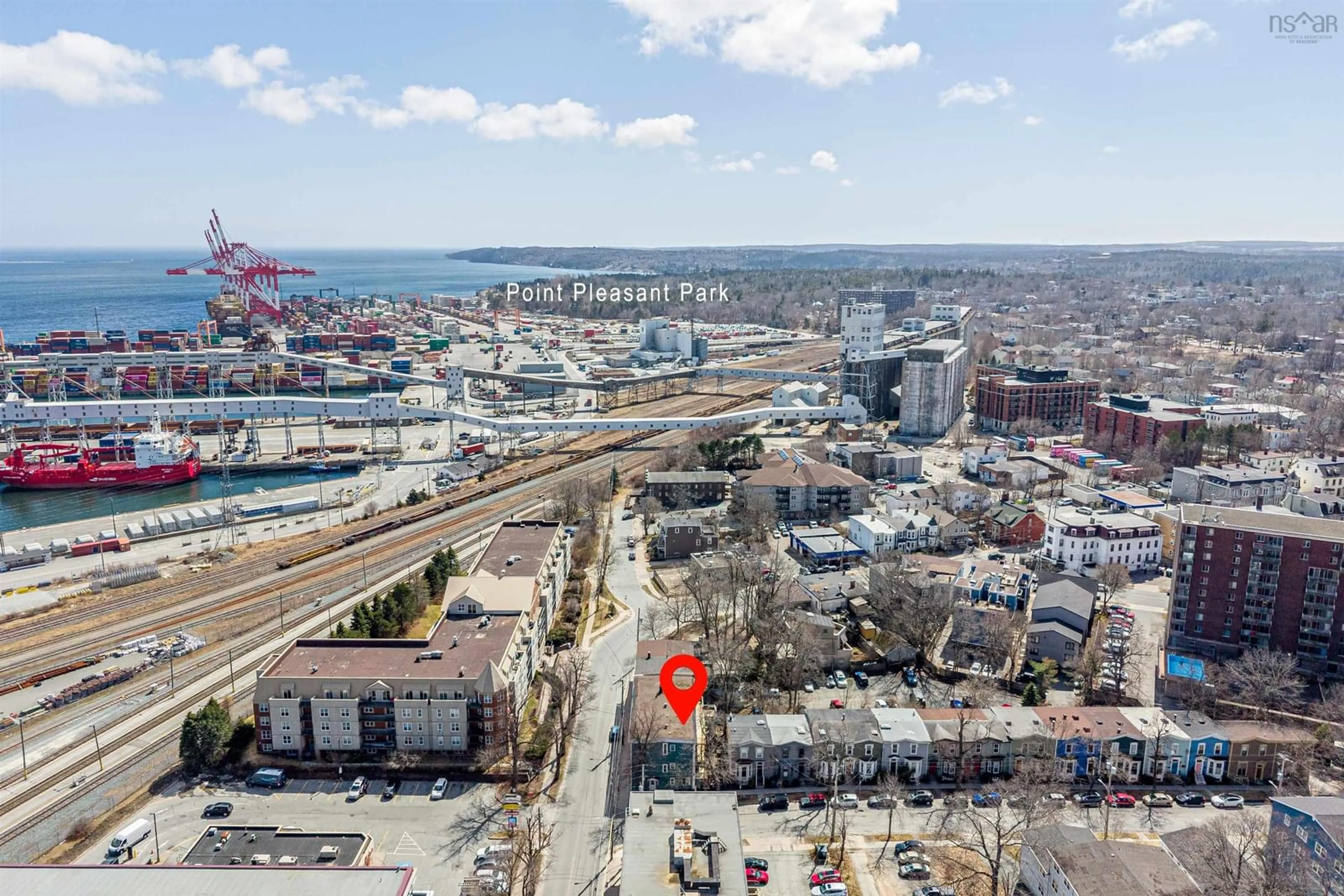 Picture of a map for 1034 Barrington St #Unit 1, Halifax Peninsula Nova Scotia B3K 2W9