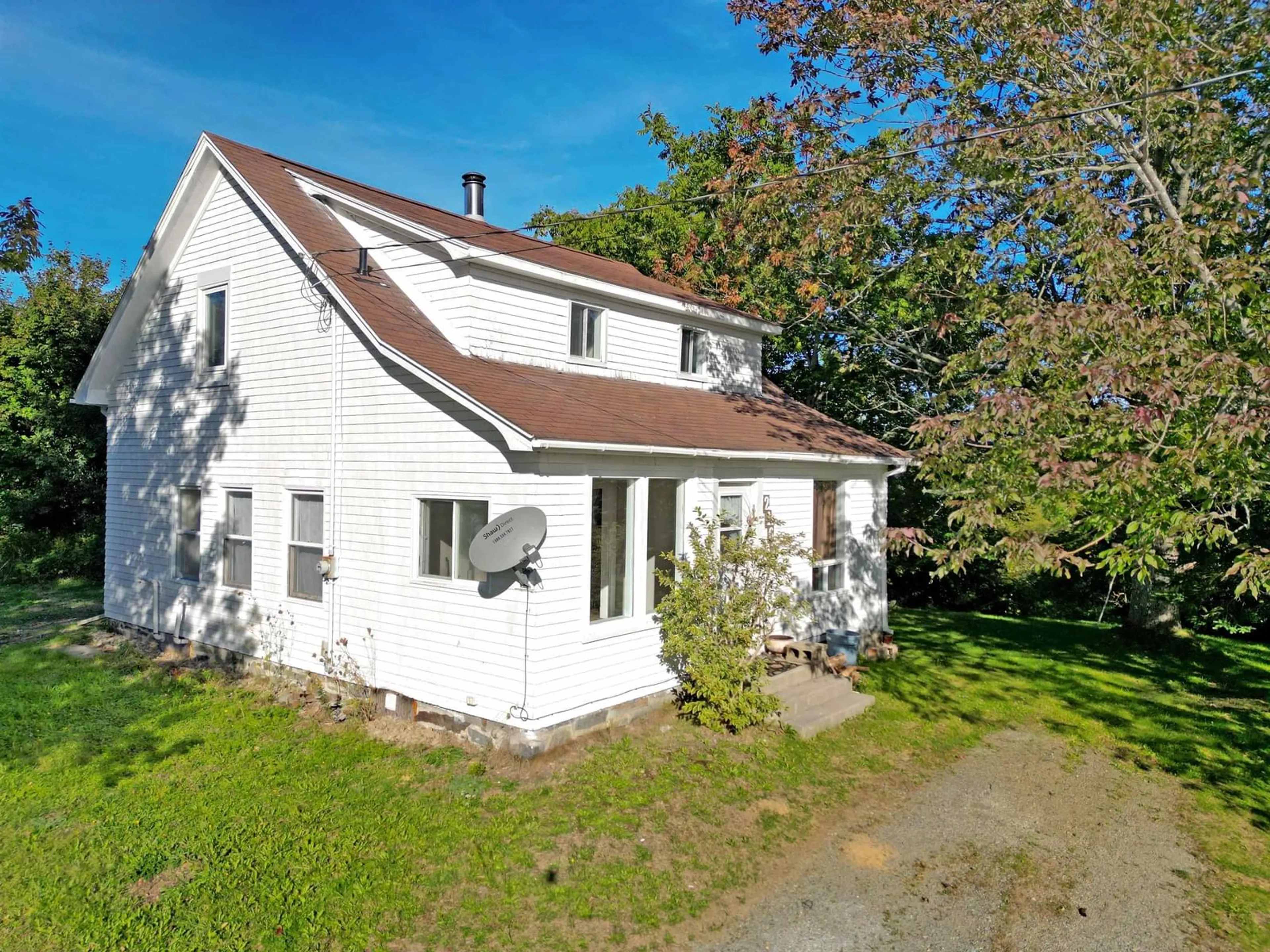 A pic from outside/outdoor area/front of a property/back of a property/a pic from drone, street for 2167 Hectanooga Rd, Hectanooga Nova Scotia B0W 2Y0
