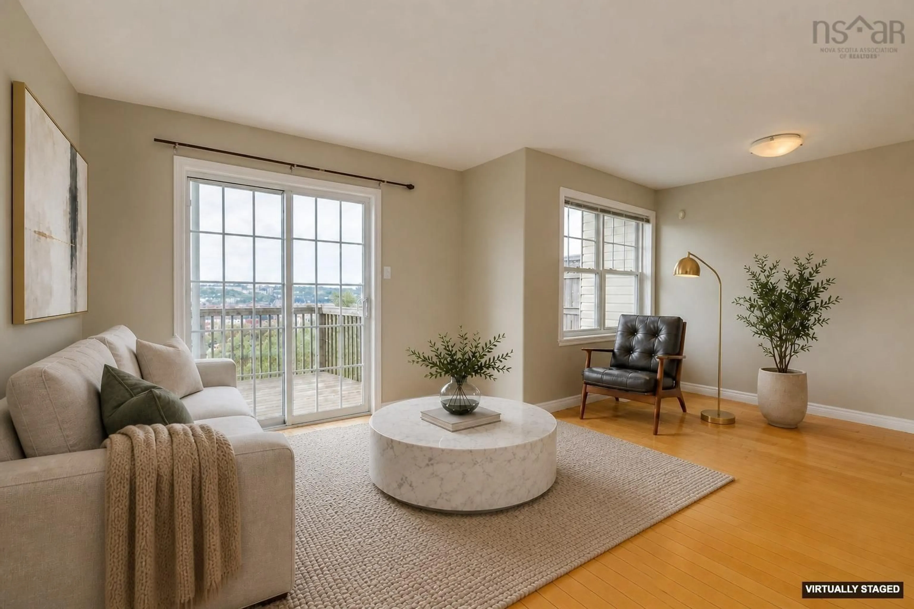Living room with furniture, unknown for 3804 Memorial Dr, Halifax Nova Scotia B3K 6R6