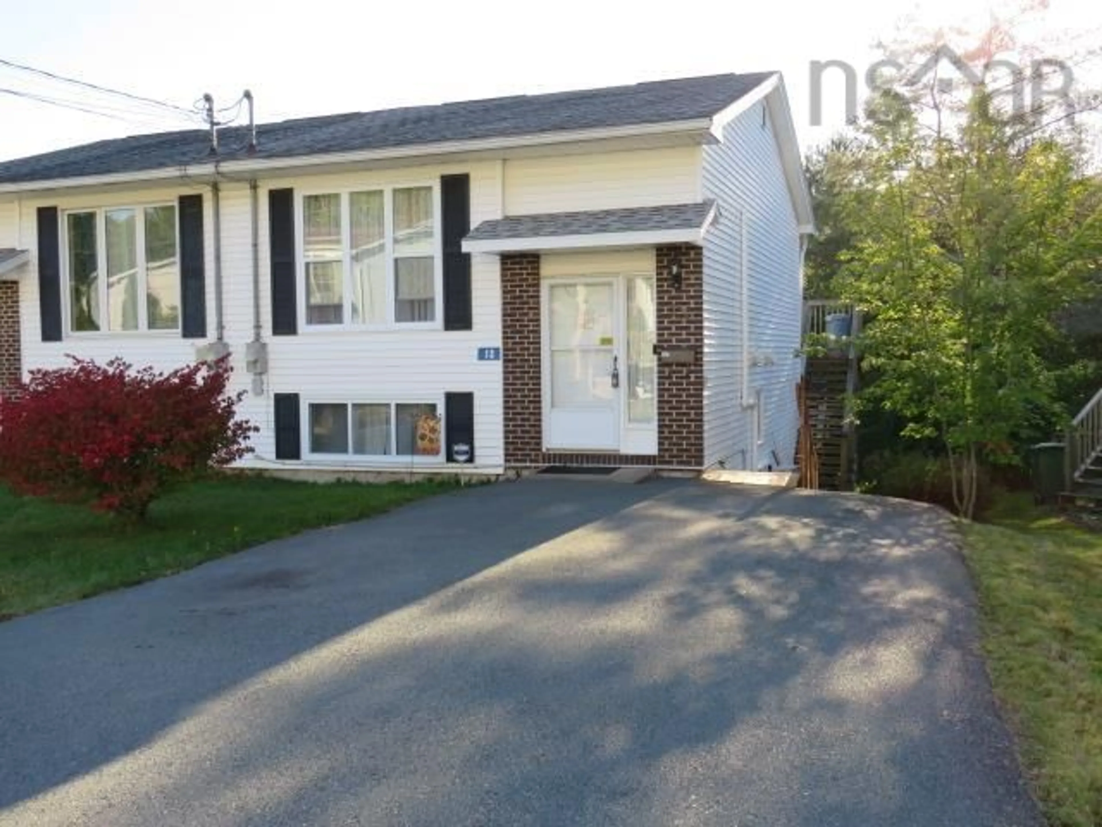 Home with vinyl exterior material, street for 13 Florence Place Crt, Lower Sackville Nova Scotia B4C 3X4