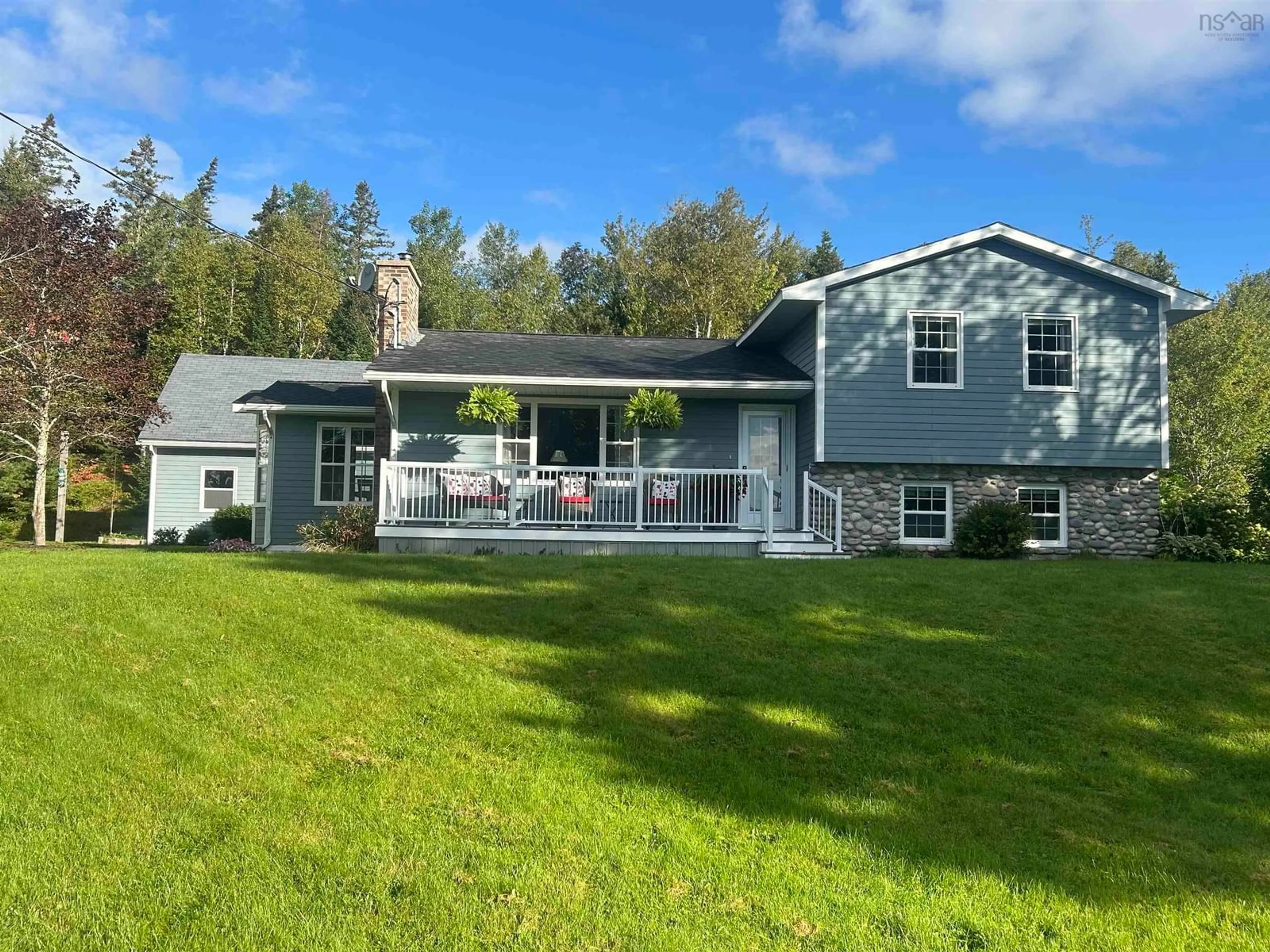 Home with vinyl exterior material, water/lake/river/ocean view for 2797 Ohio East Rd, St. Joseph Nova Scotia B2G 2K8