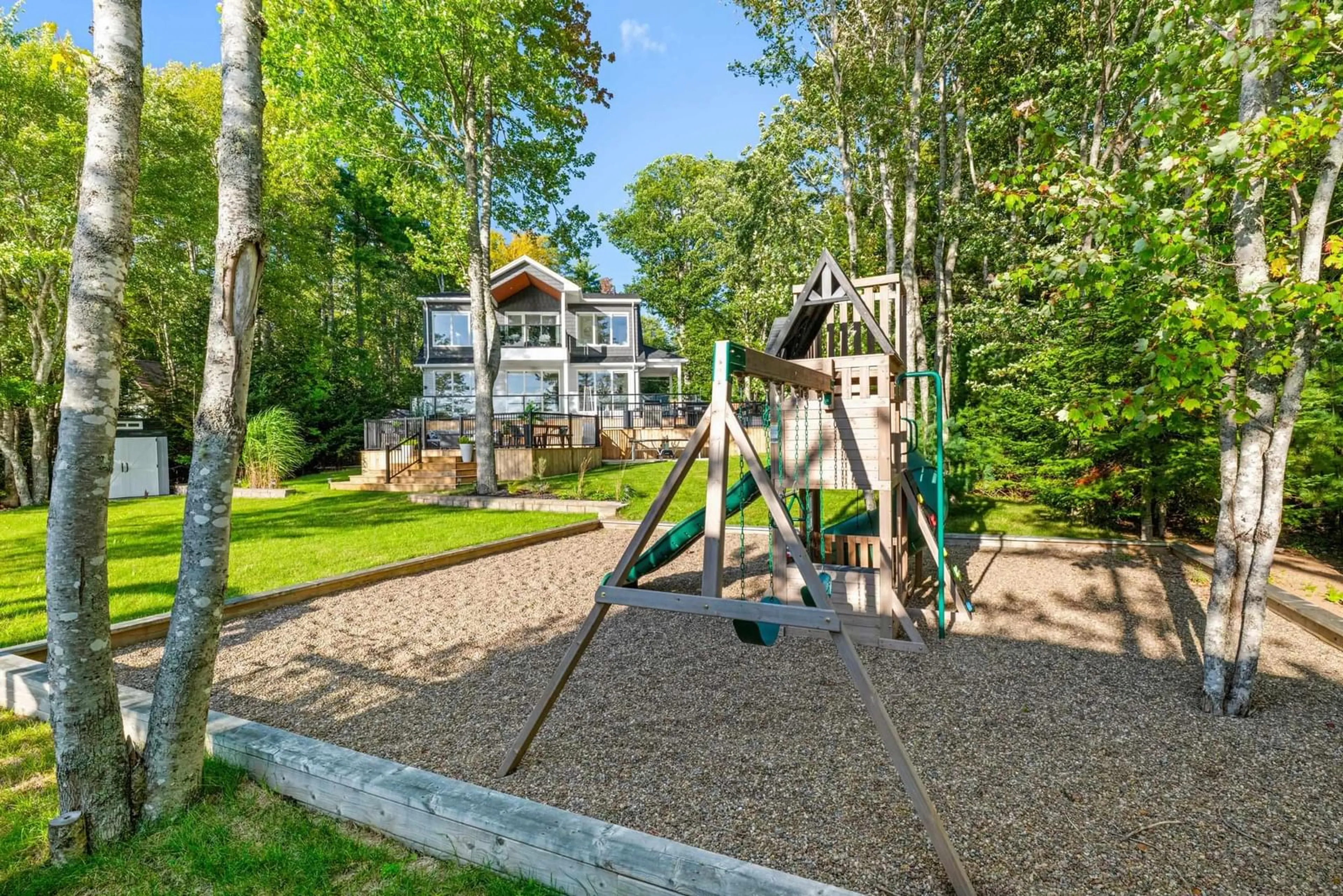 Patio, street for 582 Beech Lane, Forties Nova Scotia B0J 2E0