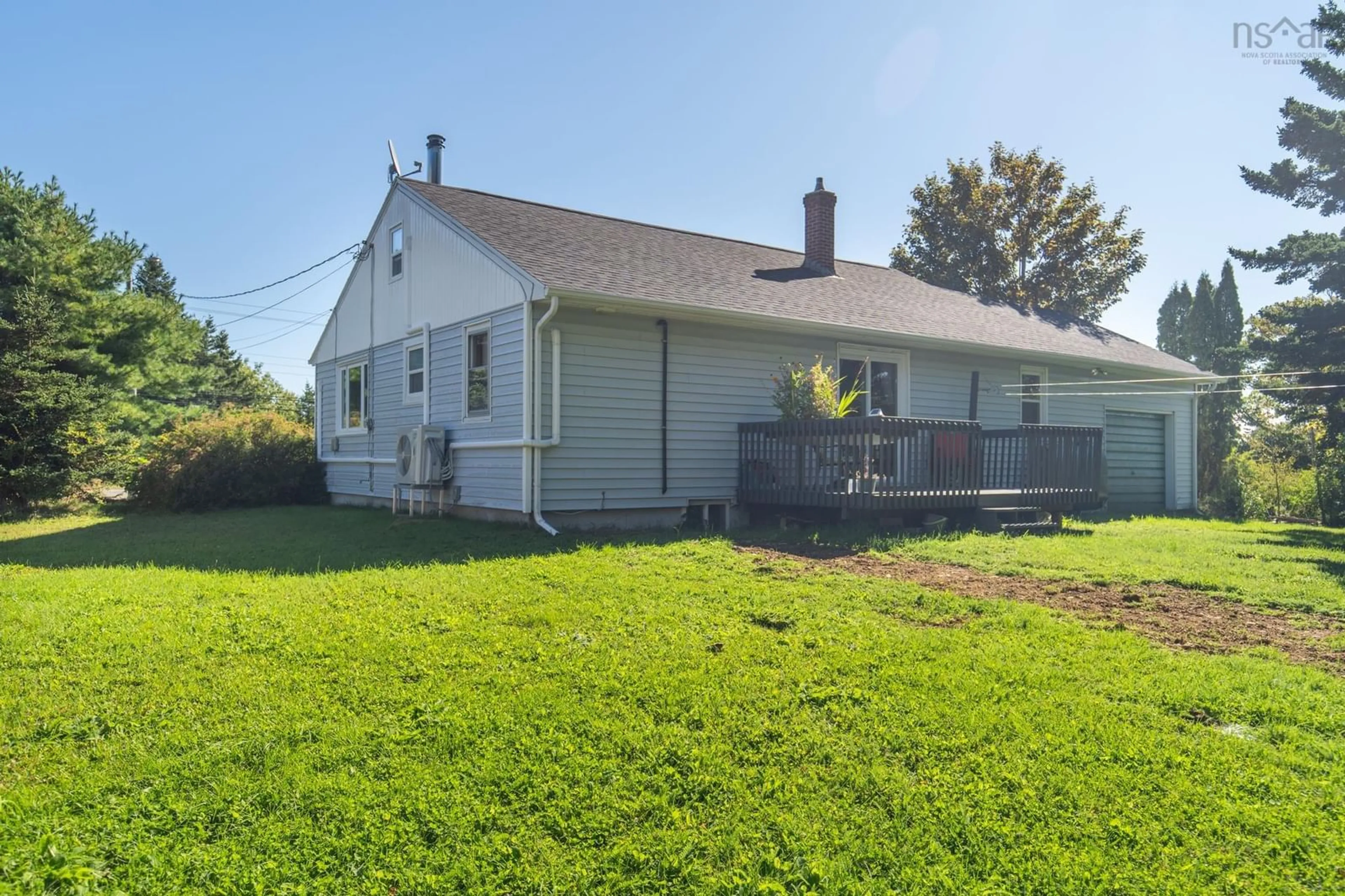 A pic from outside/outdoor area/front of a property/back of a property/a pic from drone, unknown for 2184 Highway 334, Upper Wedgeport Nova Scotia B0W 1B0