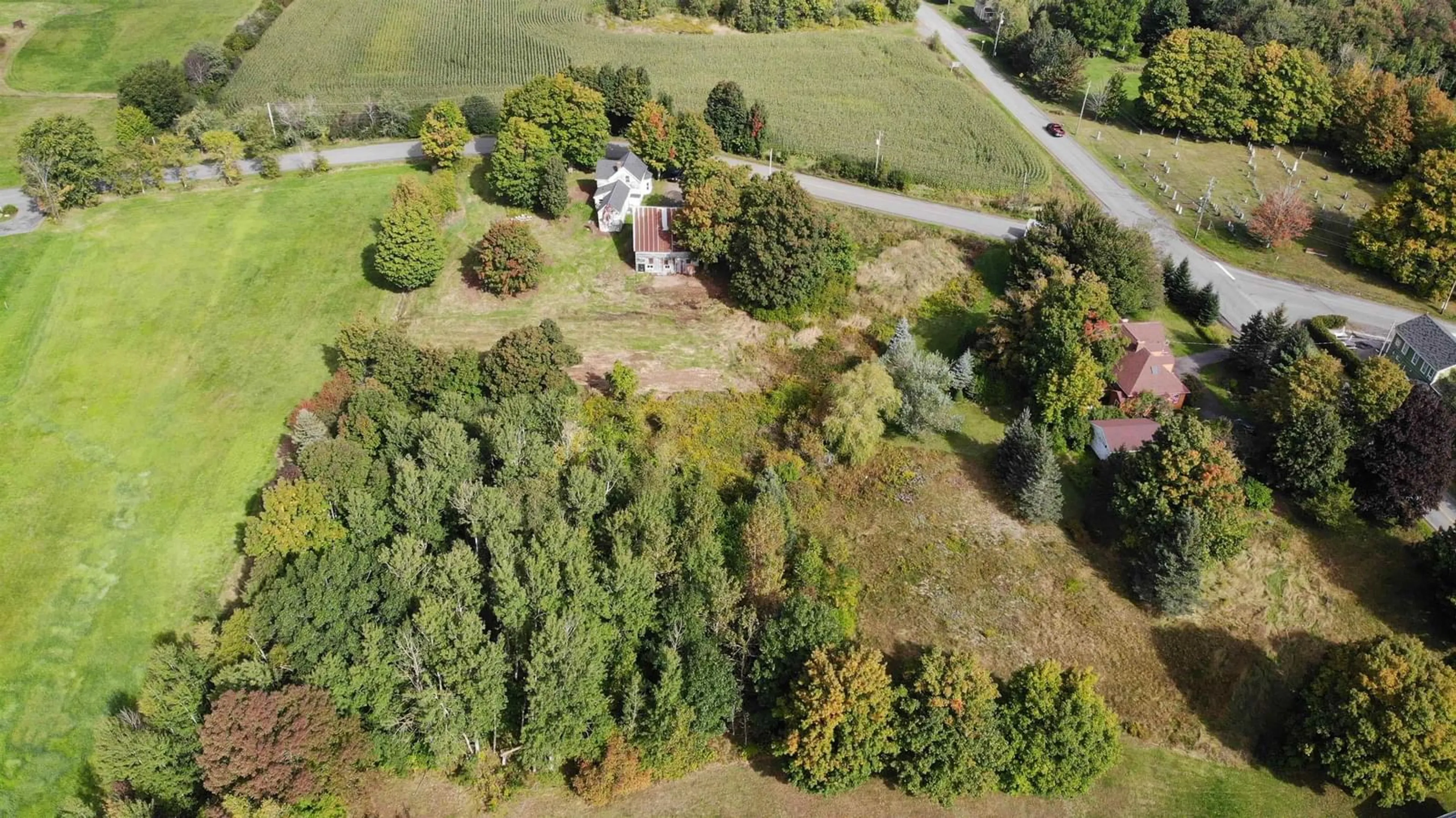 A pic from outside/outdoor area/front of a property/back of a property/a pic from drone, unknown for 5296 Brooklyn St, Grafton Nova Scotia B0P 1V0