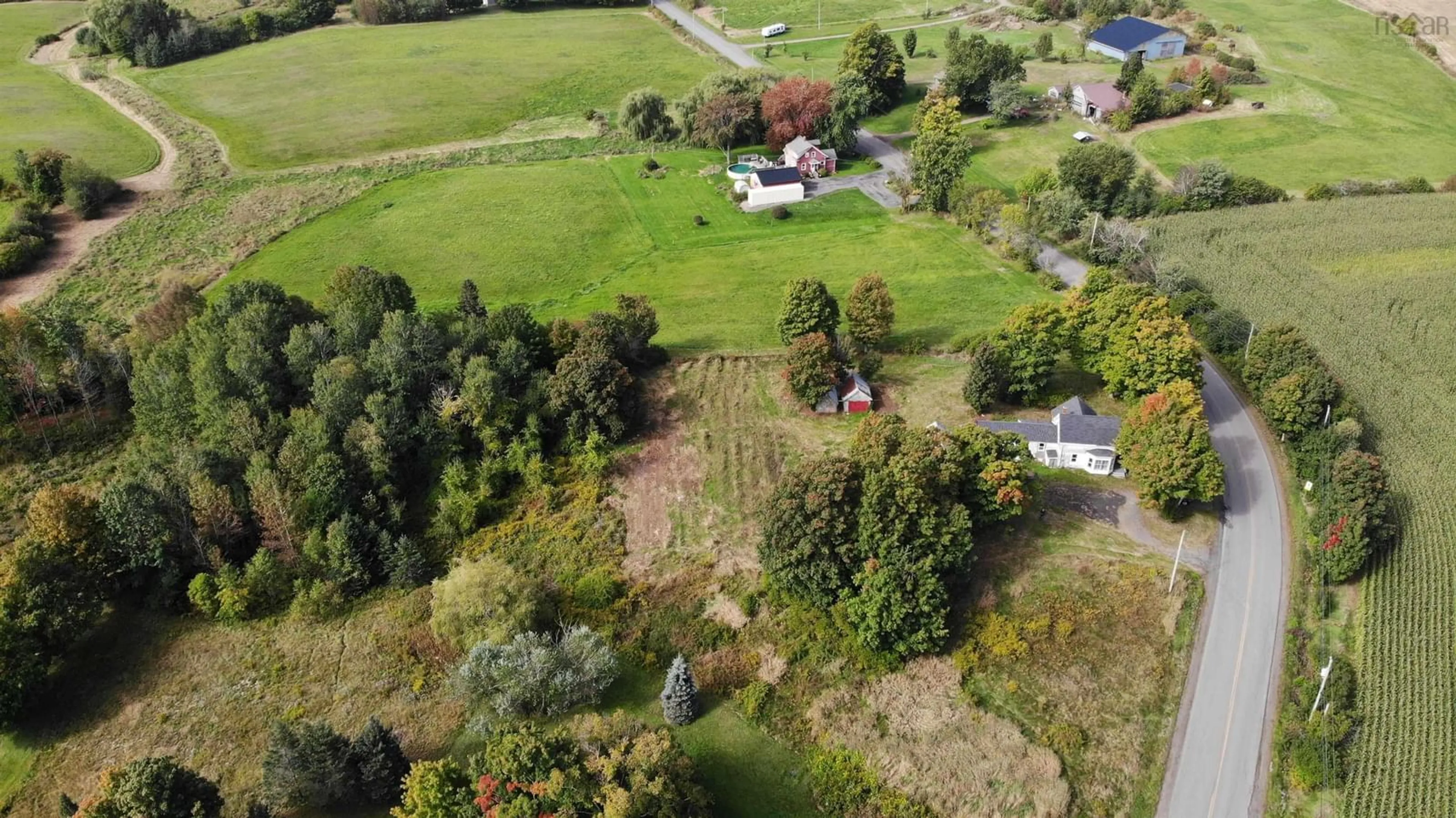 A pic from outside/outdoor area/front of a property/back of a property/a pic from drone, unknown for 5296 Brooklyn St, Grafton Nova Scotia B0P 1V0