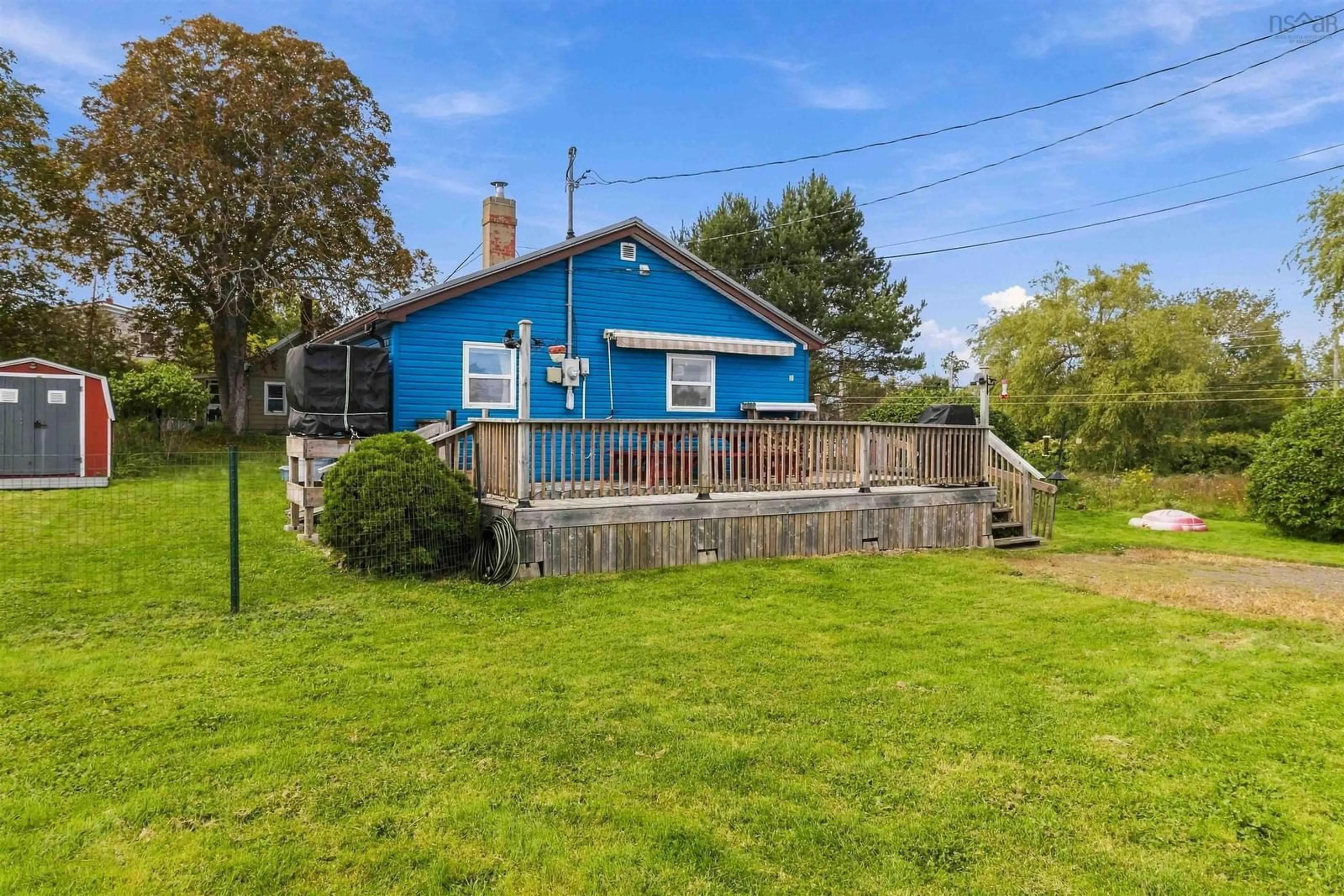 A pic from outside/outdoor area/front of a property/back of a property/a pic from drone, unknown for 10 Herbert Road Rd, Western Shore Nova Scotia B0J 3M0