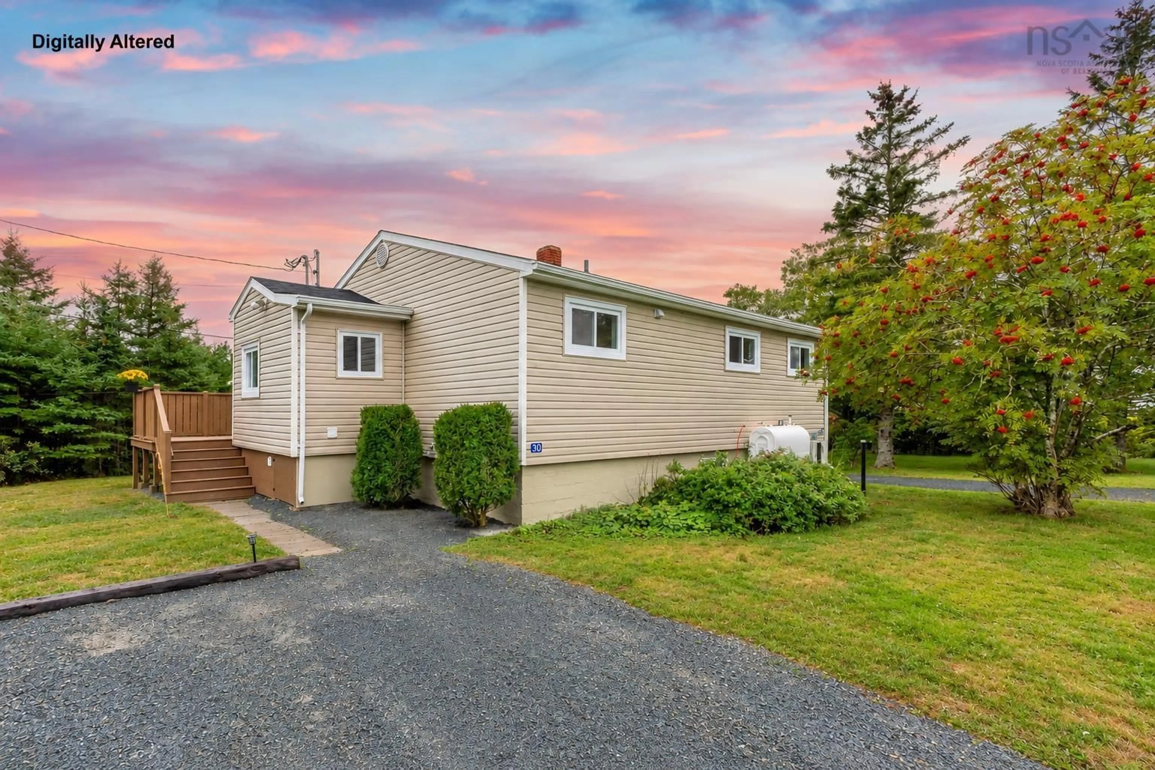 Home with vinyl exterior material, street for 28 St Genevieve #28/30, Head Of Chezzetcook Nova Scotia B0J 2L0