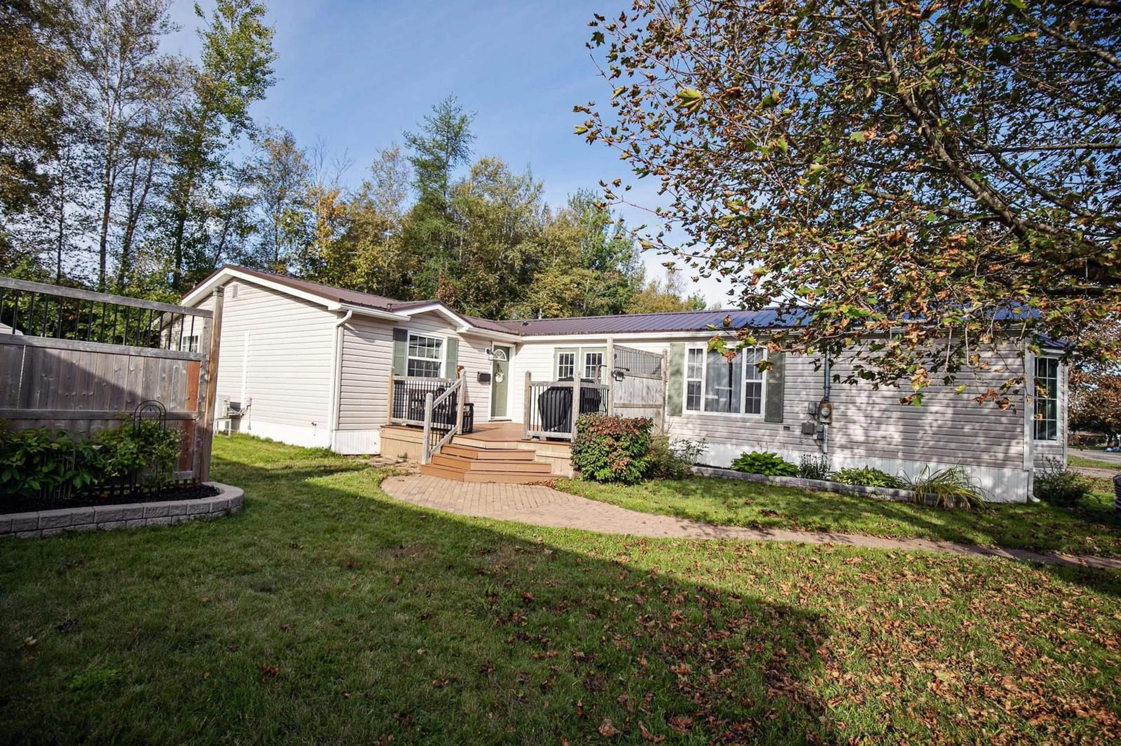 Home with vinyl exterior material, street for 12 Kent Dr, Amherst Nova Scotia B4H 4L3