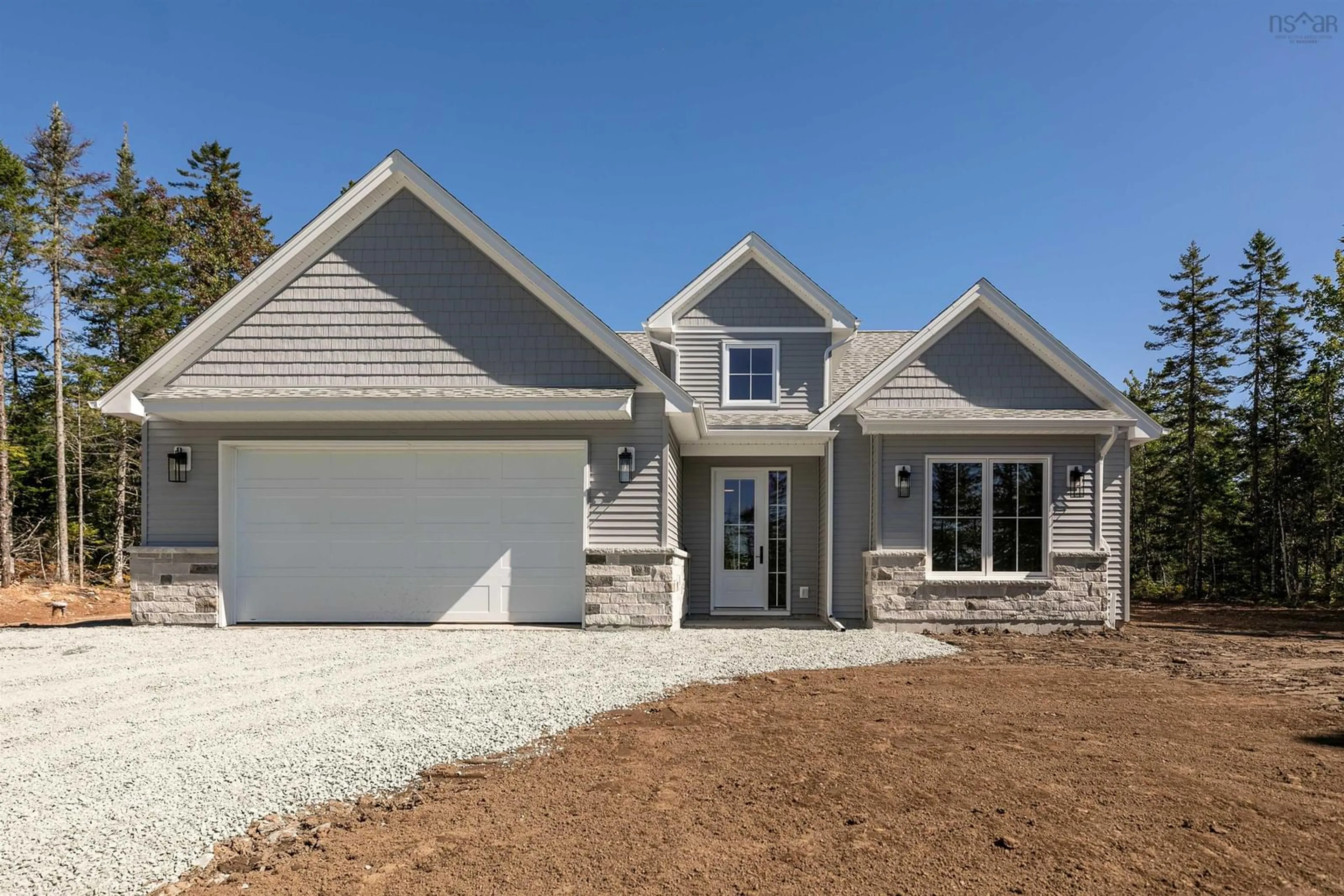 Home with vinyl exterior material, street for 56 Parish St, Fall River Nova Scotia B2T 0W9