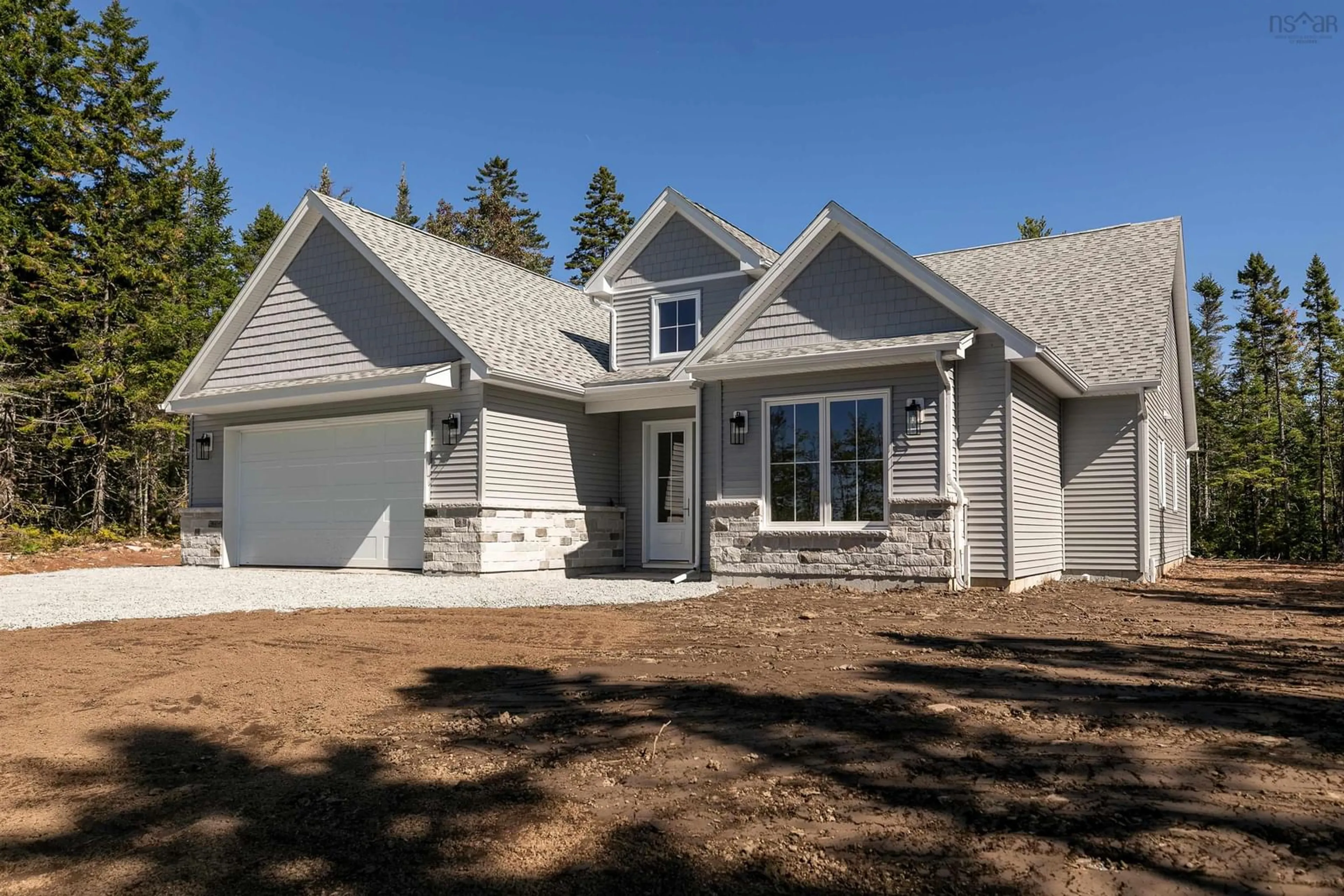 Home with vinyl exterior material, street for 56 Parish St, Fall River Nova Scotia B2T 0W9
