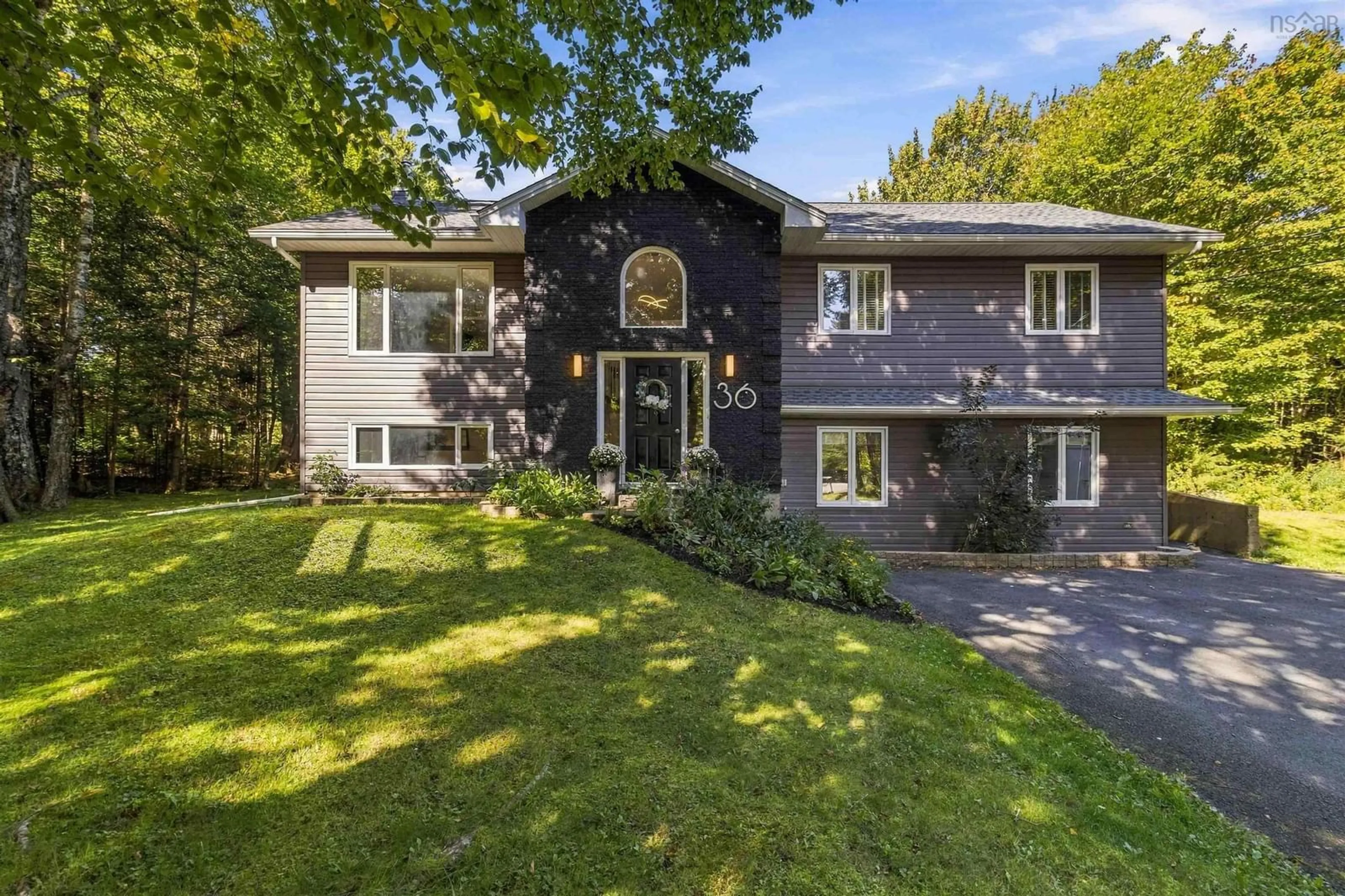 Home with brick exterior material, street for 36 Sime Crt, Hammonds Plains Nova Scotia B4B 1K1