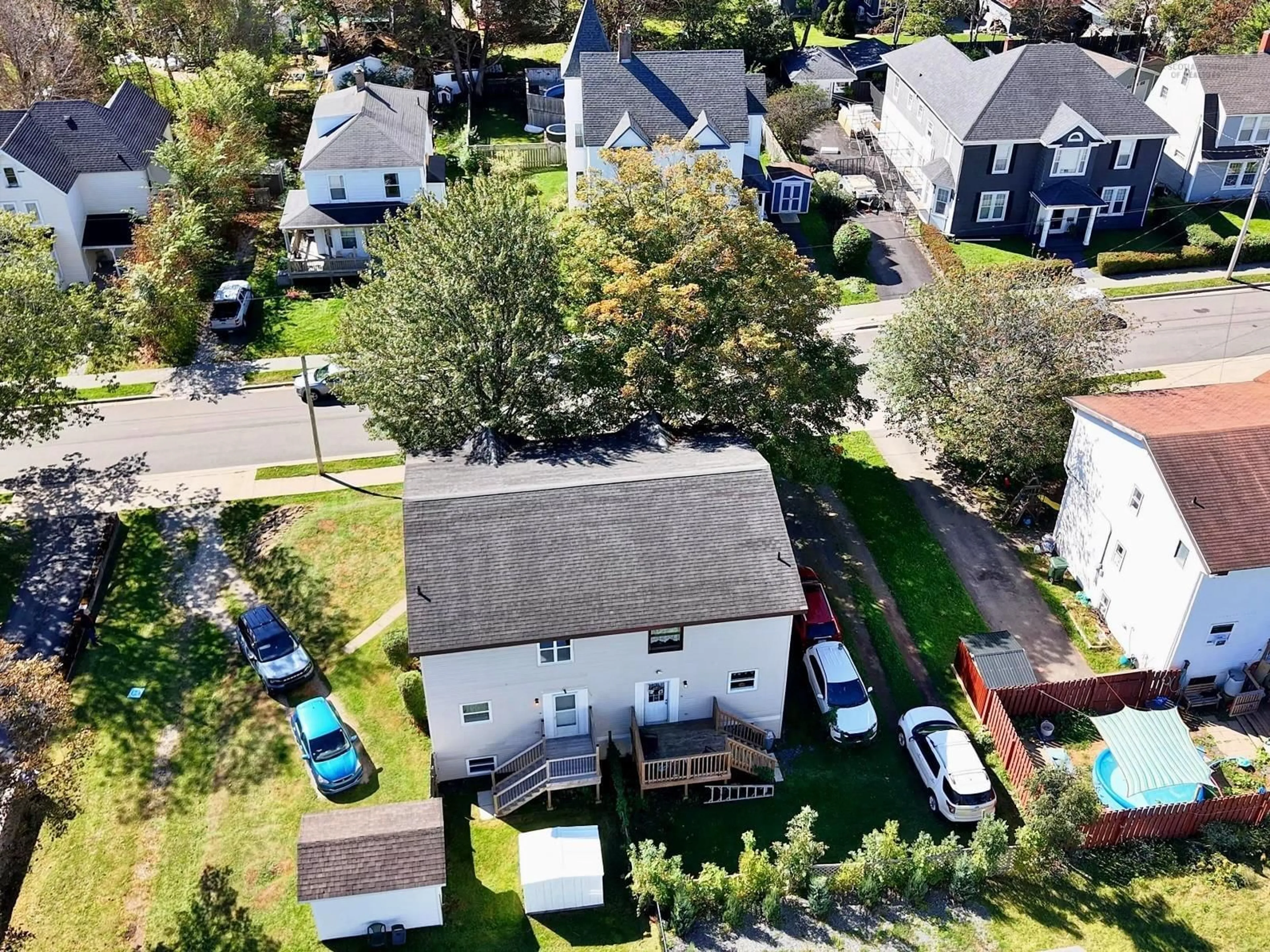 A pic from outside/outdoor area/front of a property/back of a property/a pic from drone, street for 47A Court St, North Sydney Nova Scotia B2A 2X8