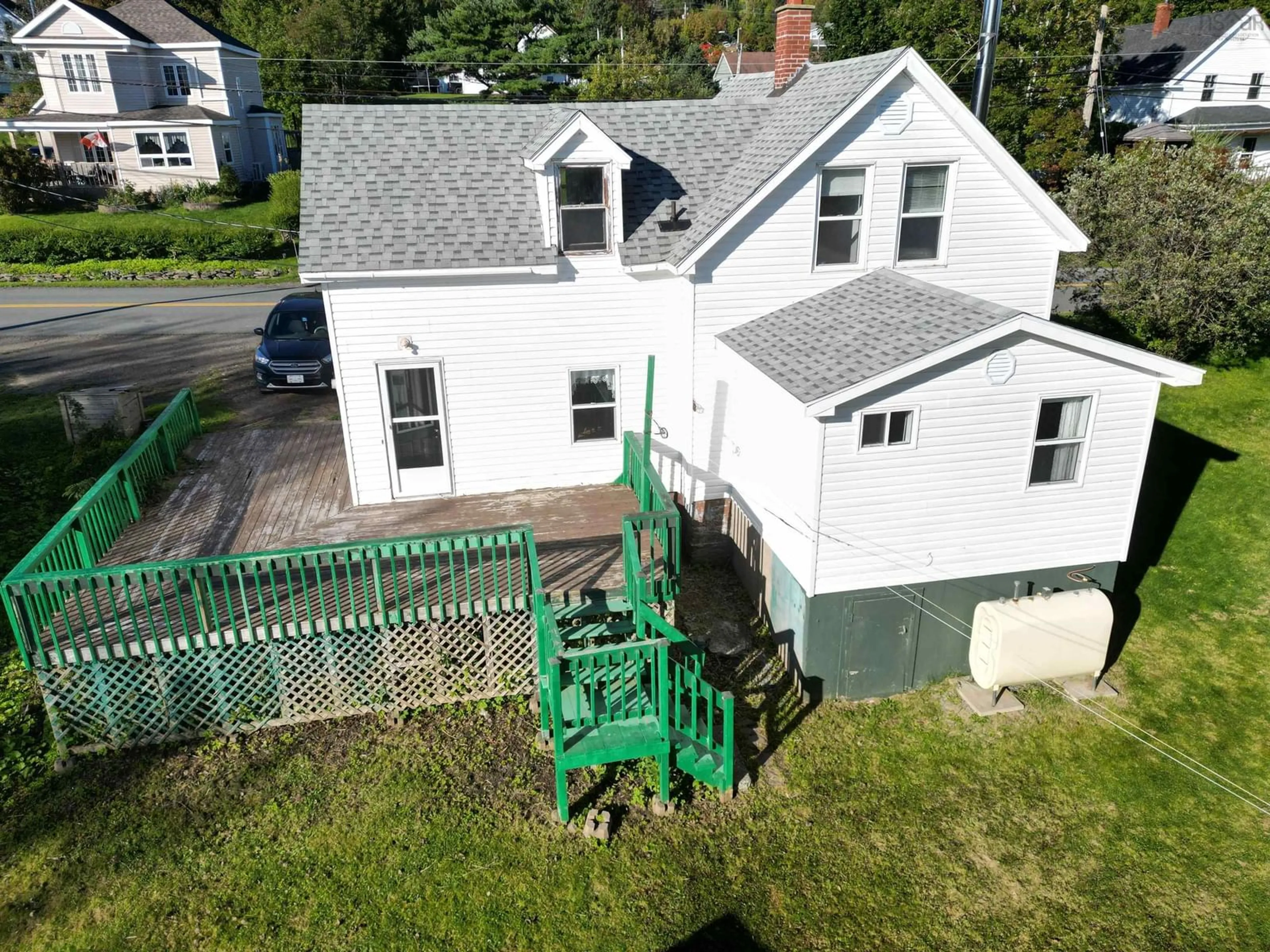 A pic from outside/outdoor area/front of a property/back of a property/a pic from drone, building for 618 Main St, Mulgrave Nova Scotia B0E 1G0