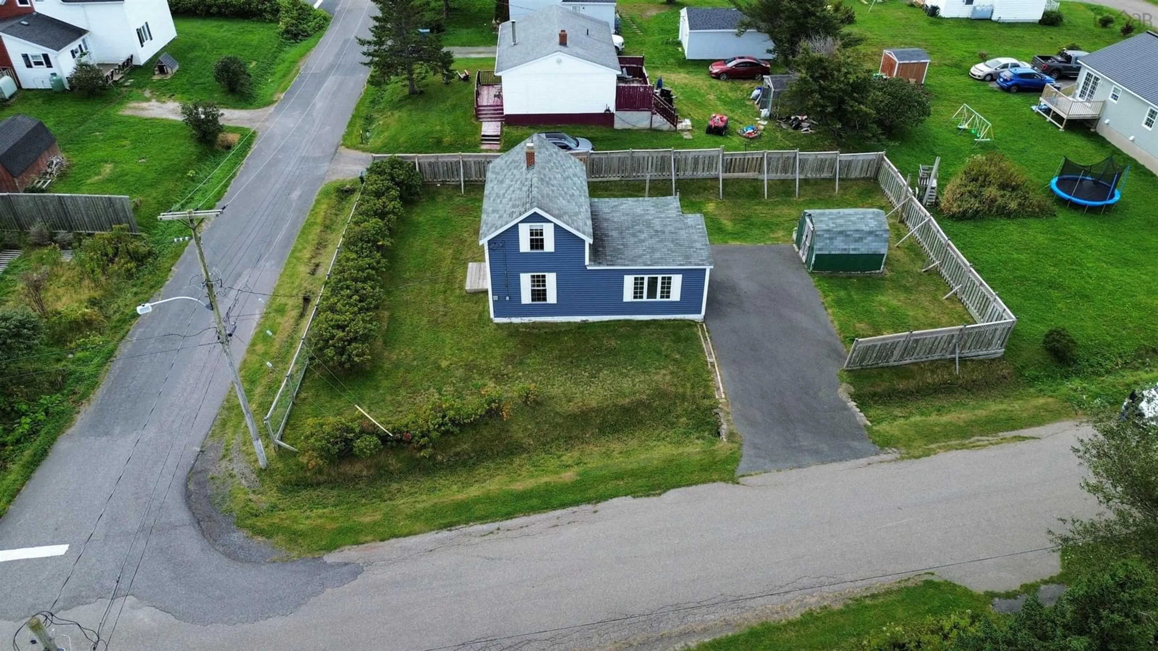 A pic from outside/outdoor area/front of a property/back of a property/a pic from drone, street for 137 South St, Donkin Nova Scotia B1A 6T6